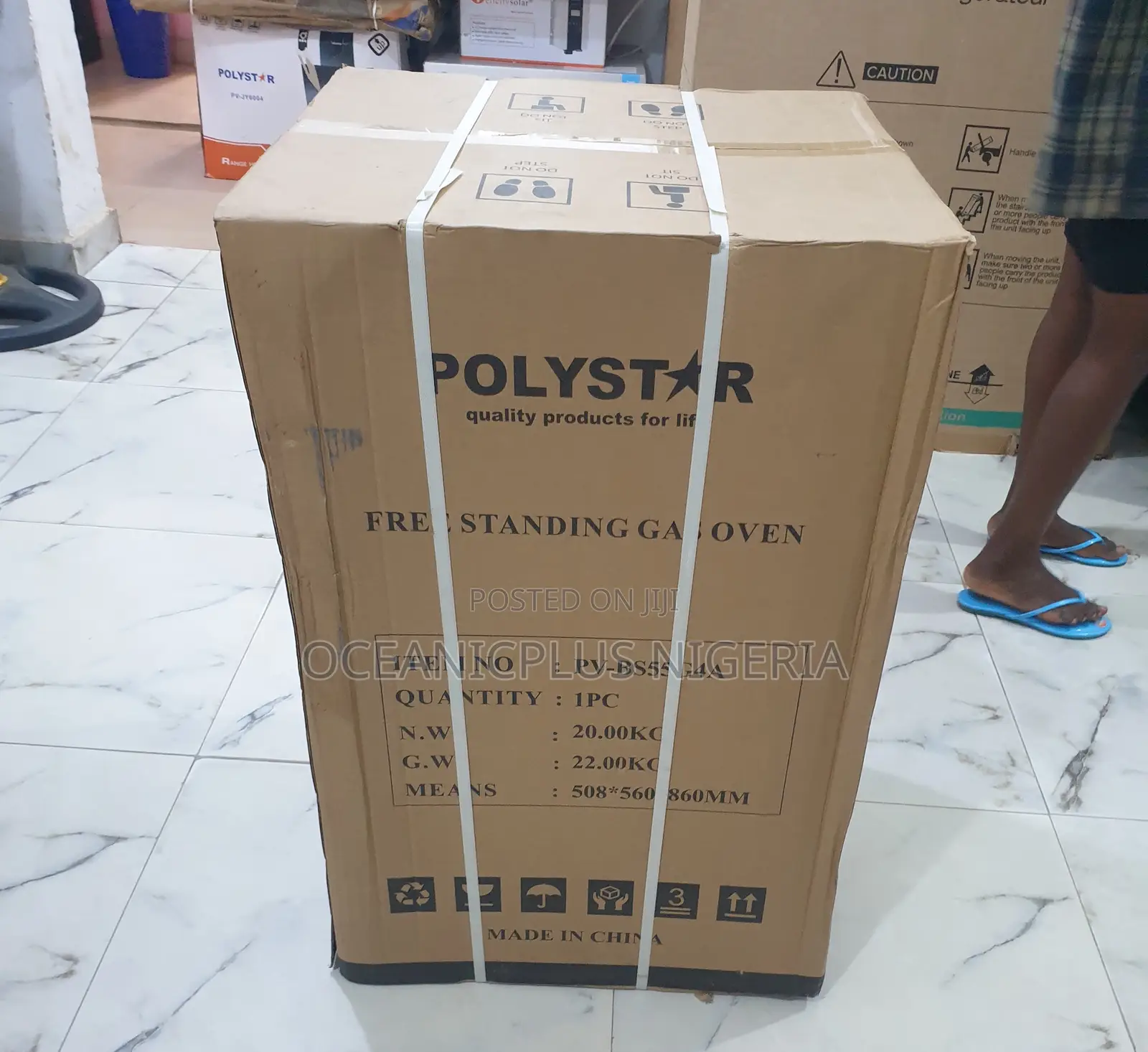 Polystar Low Noise 4 Burner Gas Cooker Burners Oven (Pv-Bs55g4a)