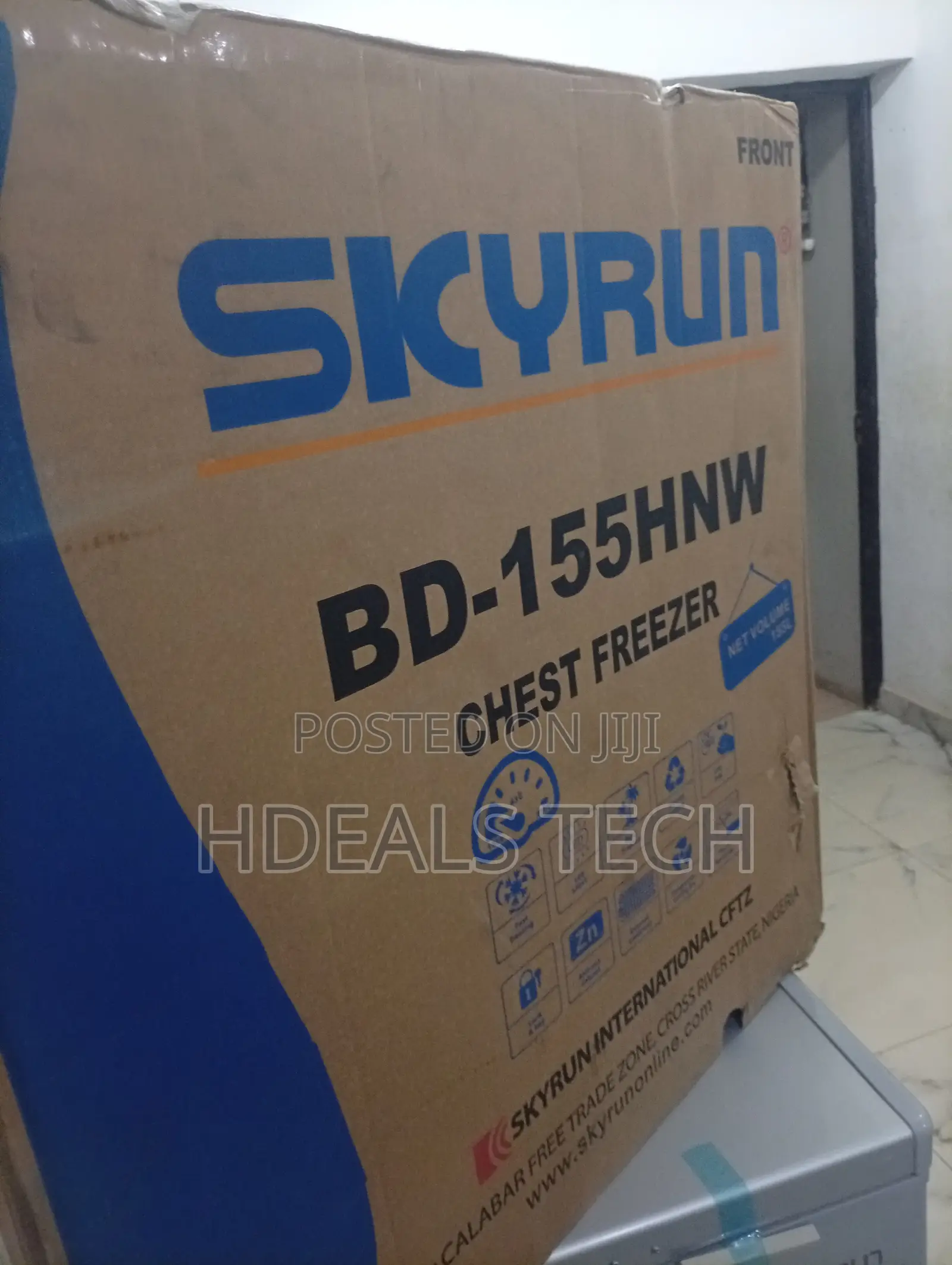 155l Skyrun Freezer With Noise Reduction Tech