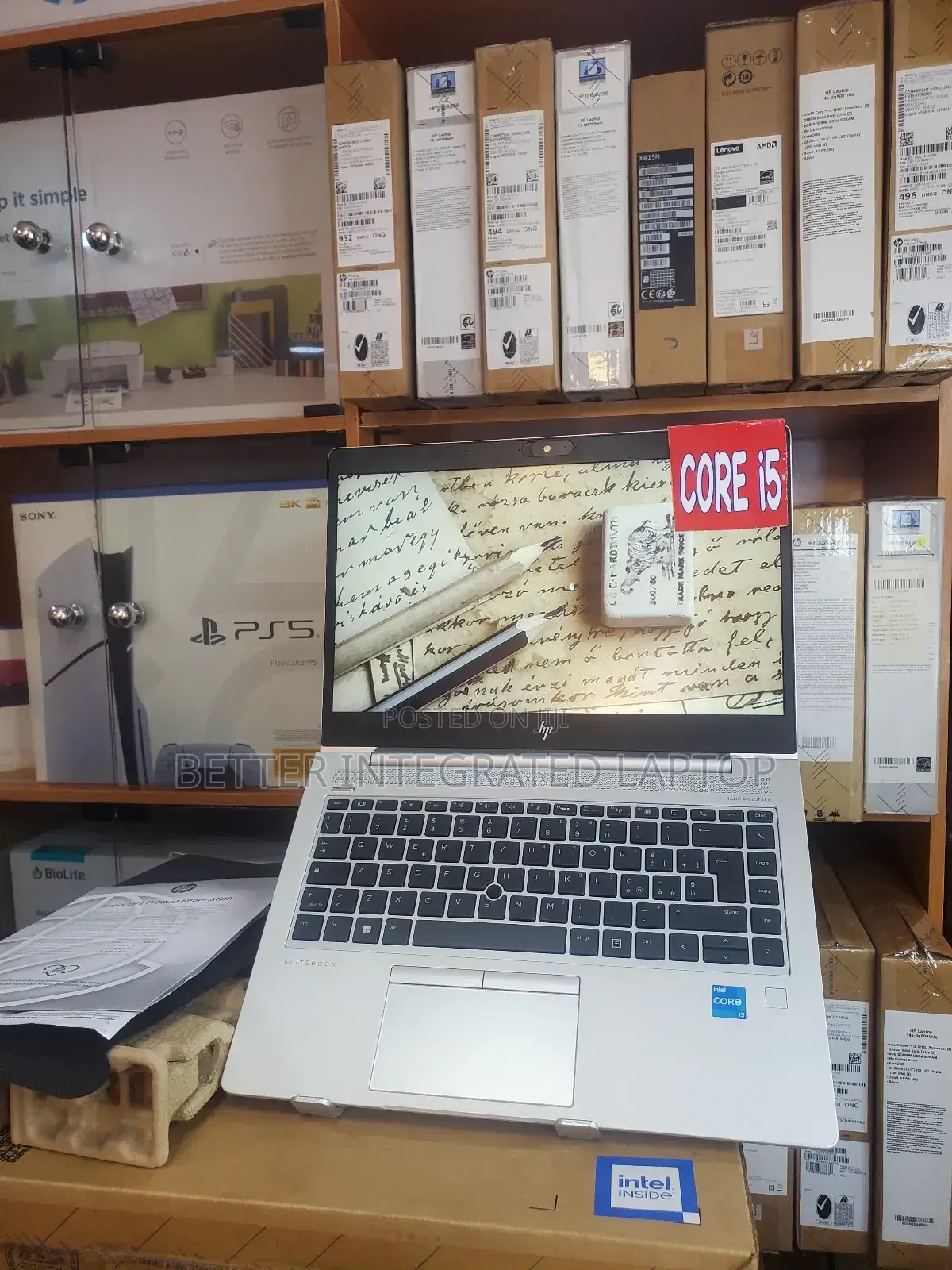 New Laptop HP ProBook 455 G1 8GB Intel Core i5 SSD 1T