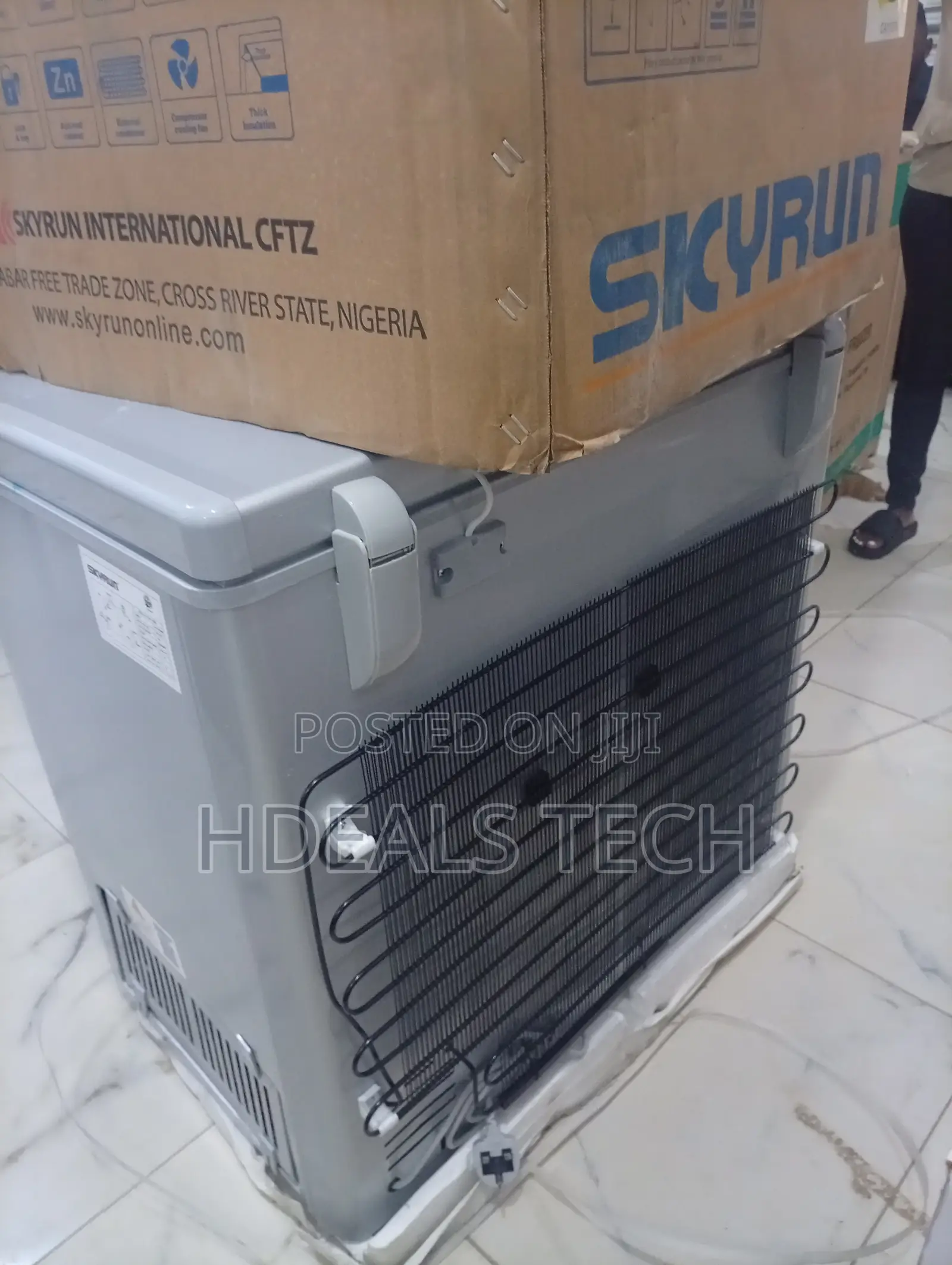Heavy-Duty Chest Freezer – 155l Skyrun