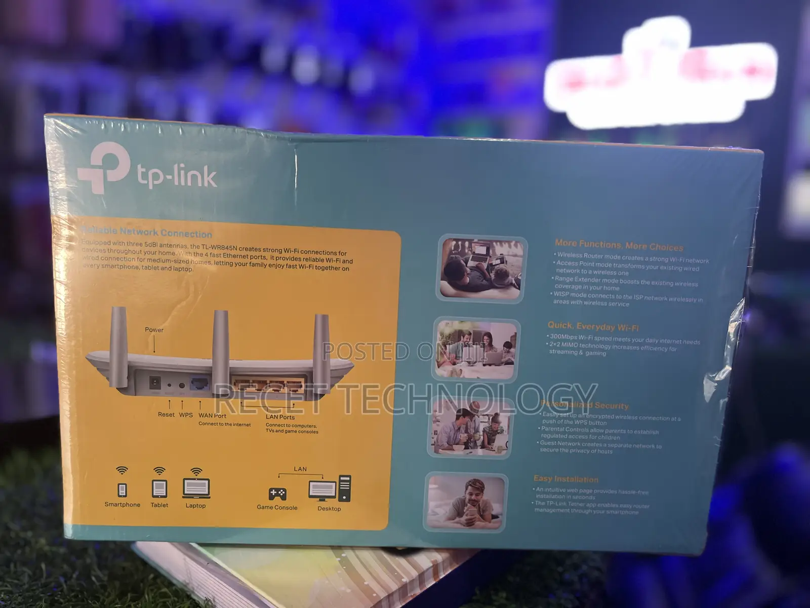 Tp-Link Tl-Wr845n 300mps Wireless N Router