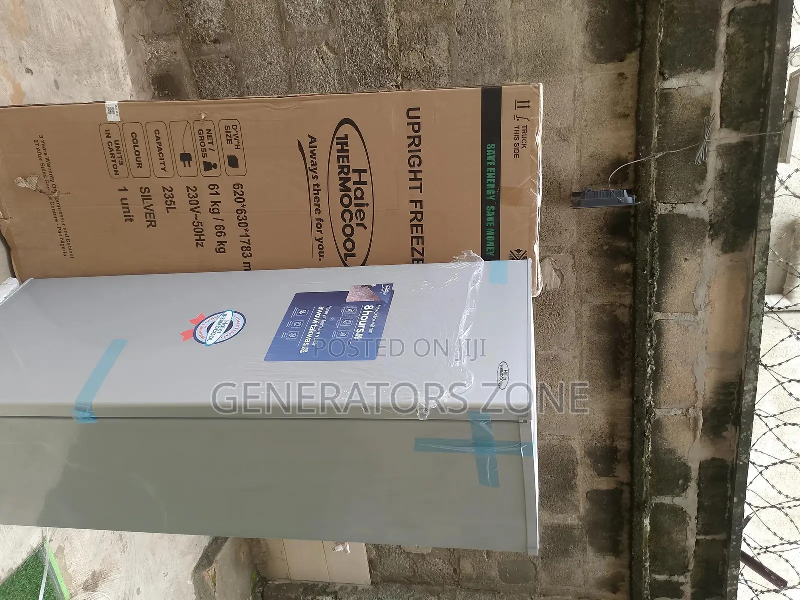 Haier Thermocool Hf-250bs 235 L – Strong Compressor for Quick Freeze