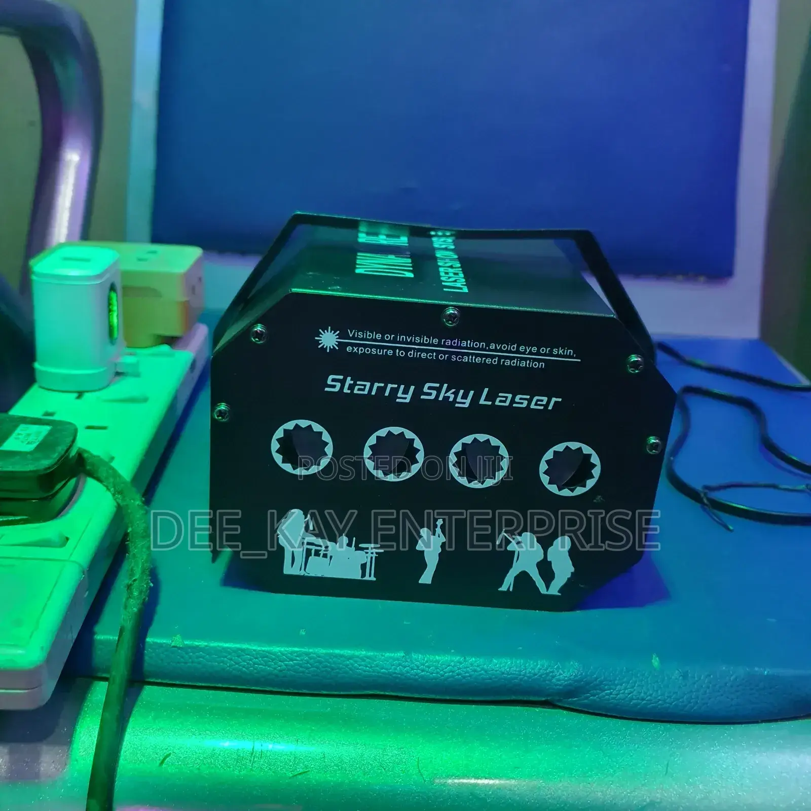 RGB 4 Eyes Laser Light