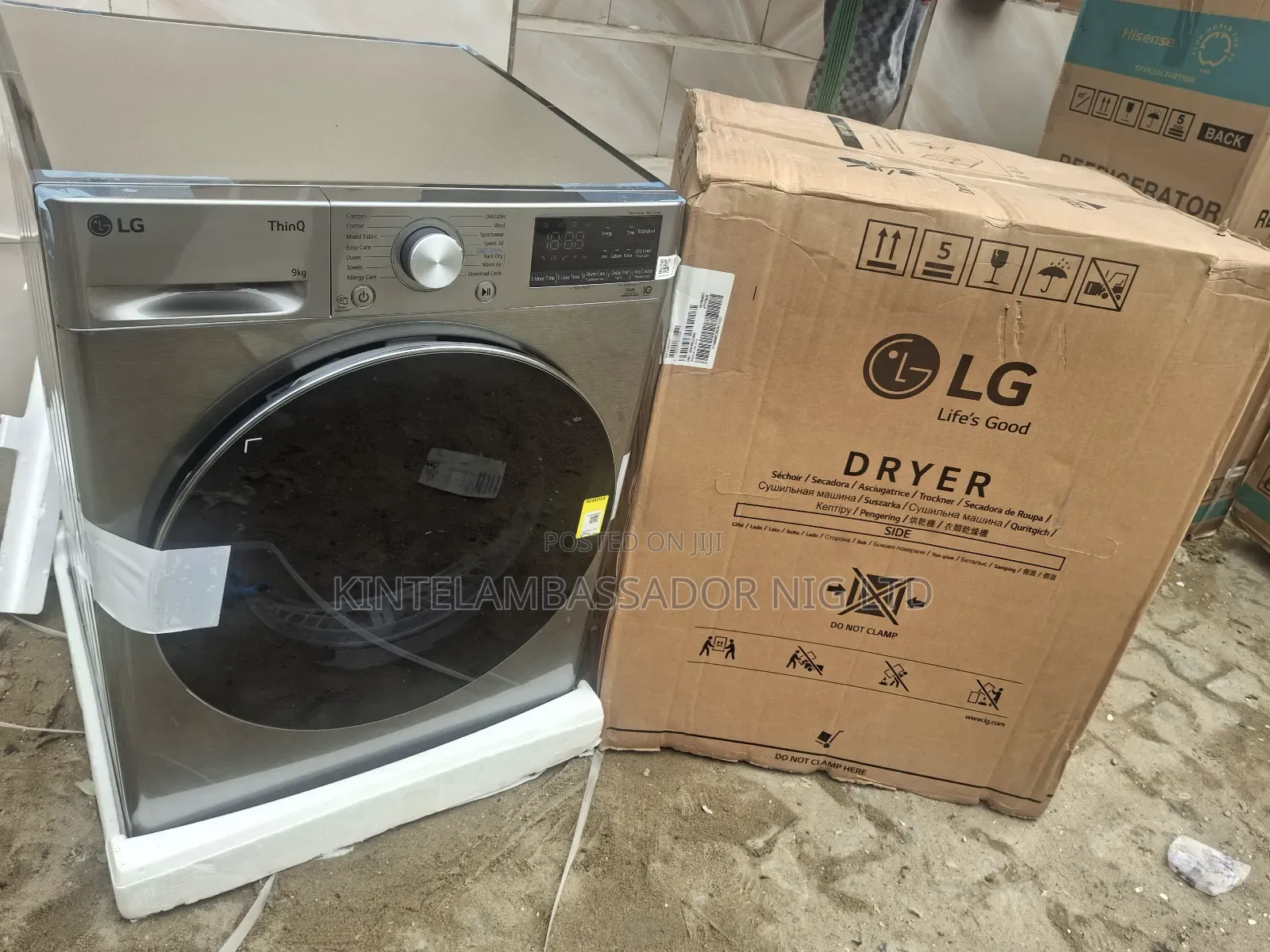 Lg 9kg Dryer - Rh90v9pv8n