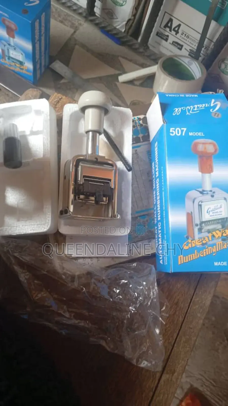 Numbering Stamp Machine