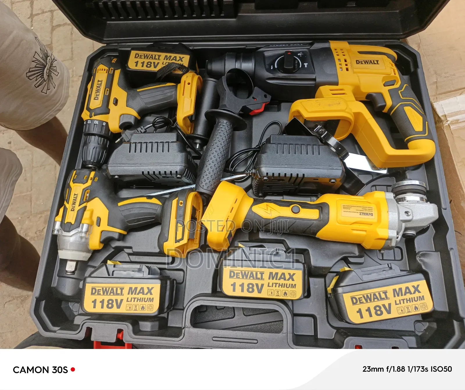 4 in 1 Dewalt Cordless Tools Box