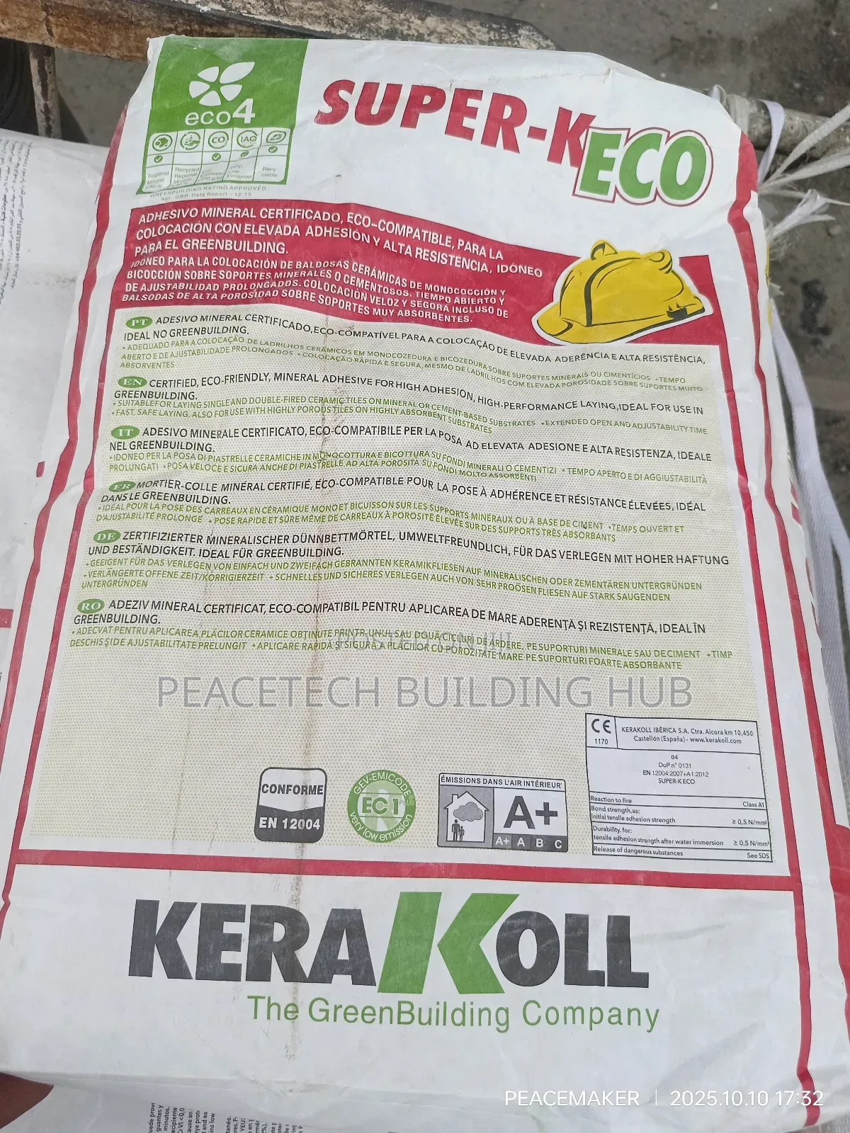 Original Kerakoll Super K Eco 25kg