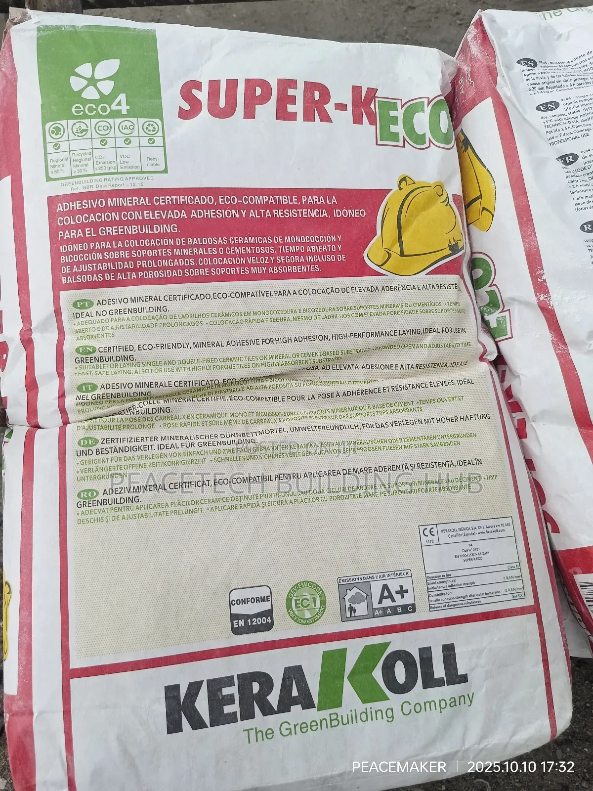 Original Kerakoll Super K Eco 25kg