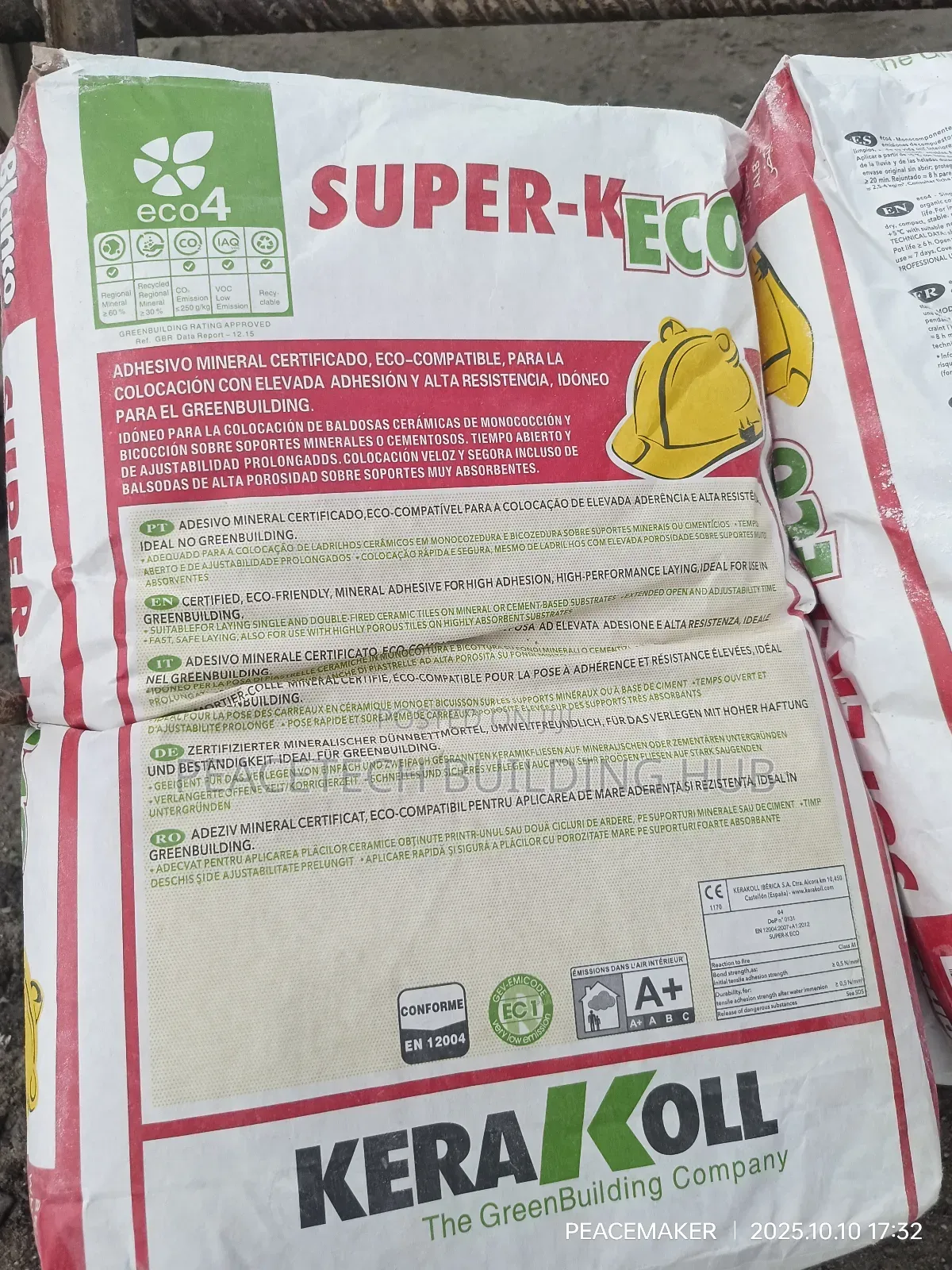 Original Kerakoll Super K Eco 25kg