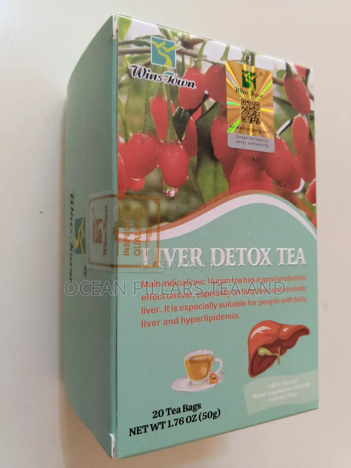 Wins Town Liver Detox Herbal Tea