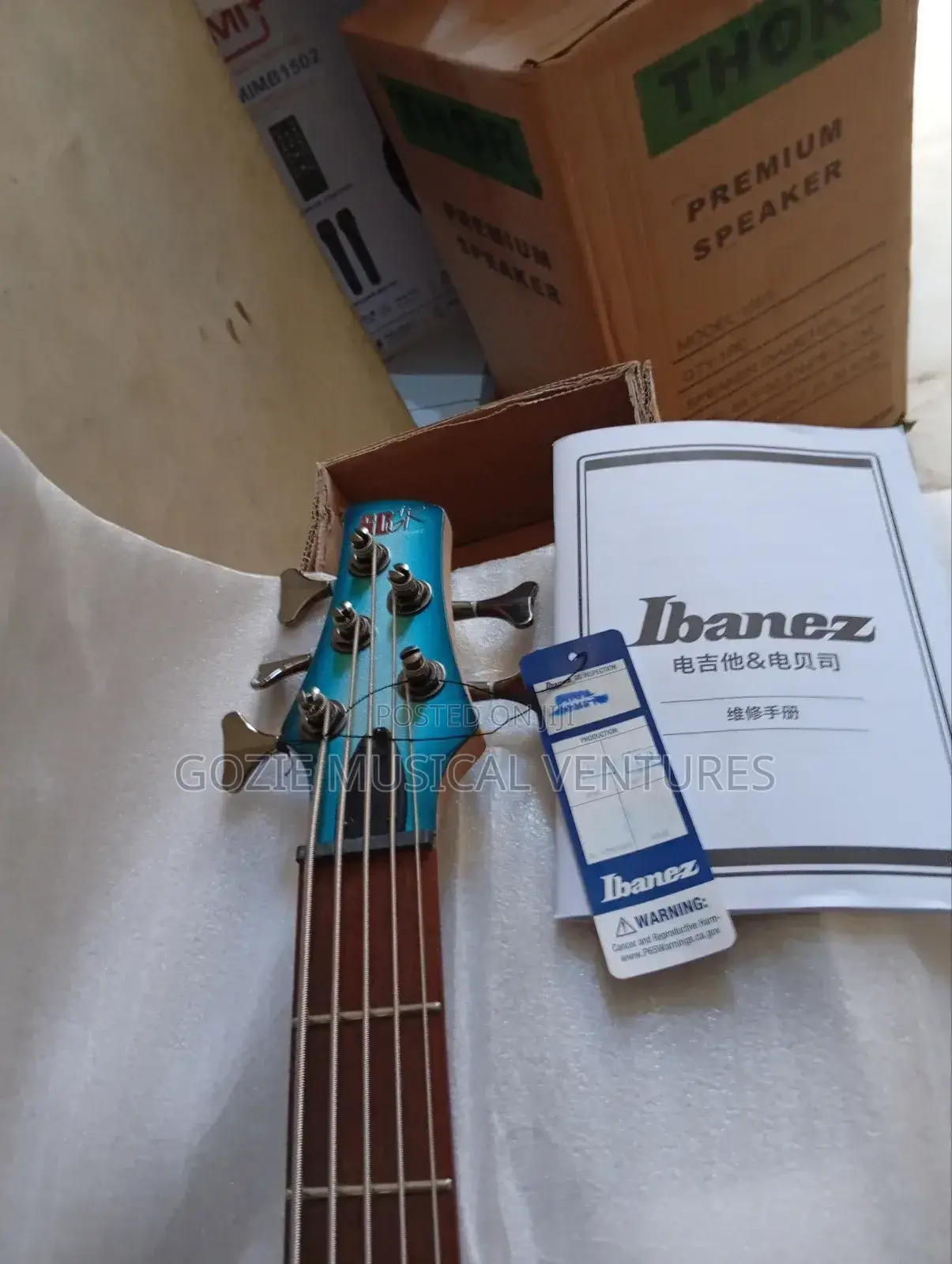 Ibanez Active Bass Guitar