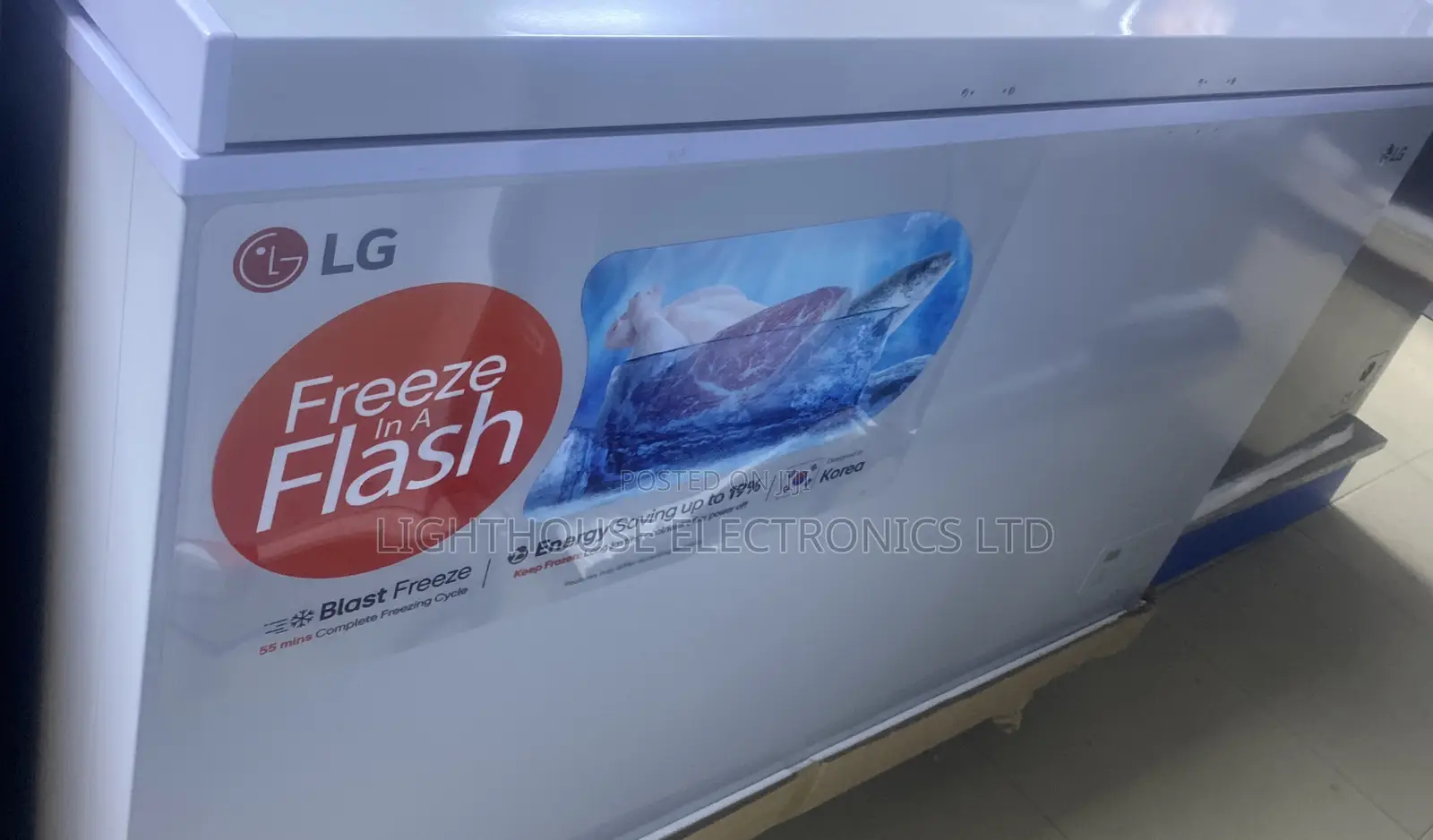 Lg Chest Freezer Gcs-41ssqfc