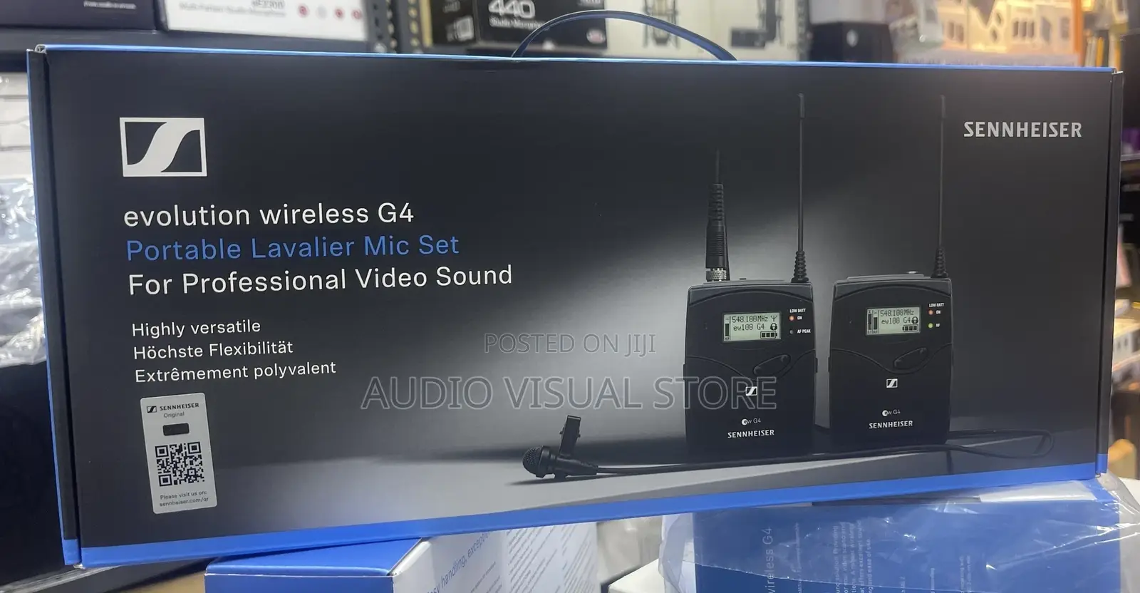 Sennheiser Ew 112p G4 Camera-Wireless Omni Lavalier Microphone System
