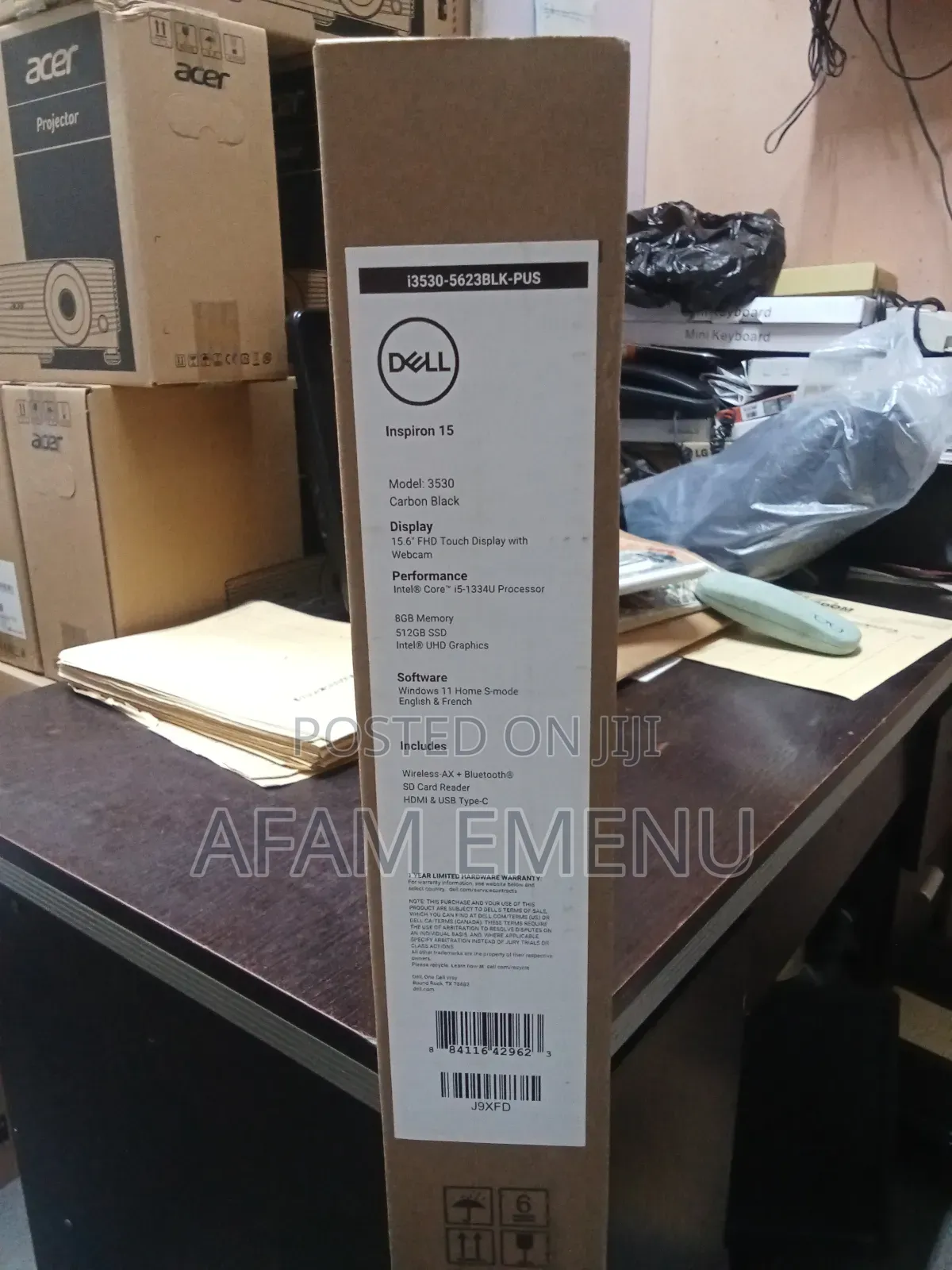 New Laptop Dell Inspiron 3541 8GB Intel Core i5 SSD 512GB