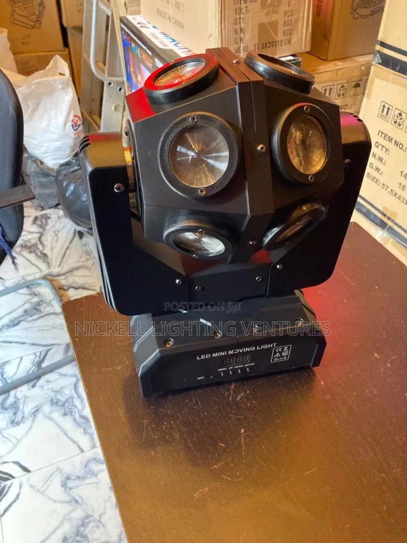 12 Eyes Moving Head Light