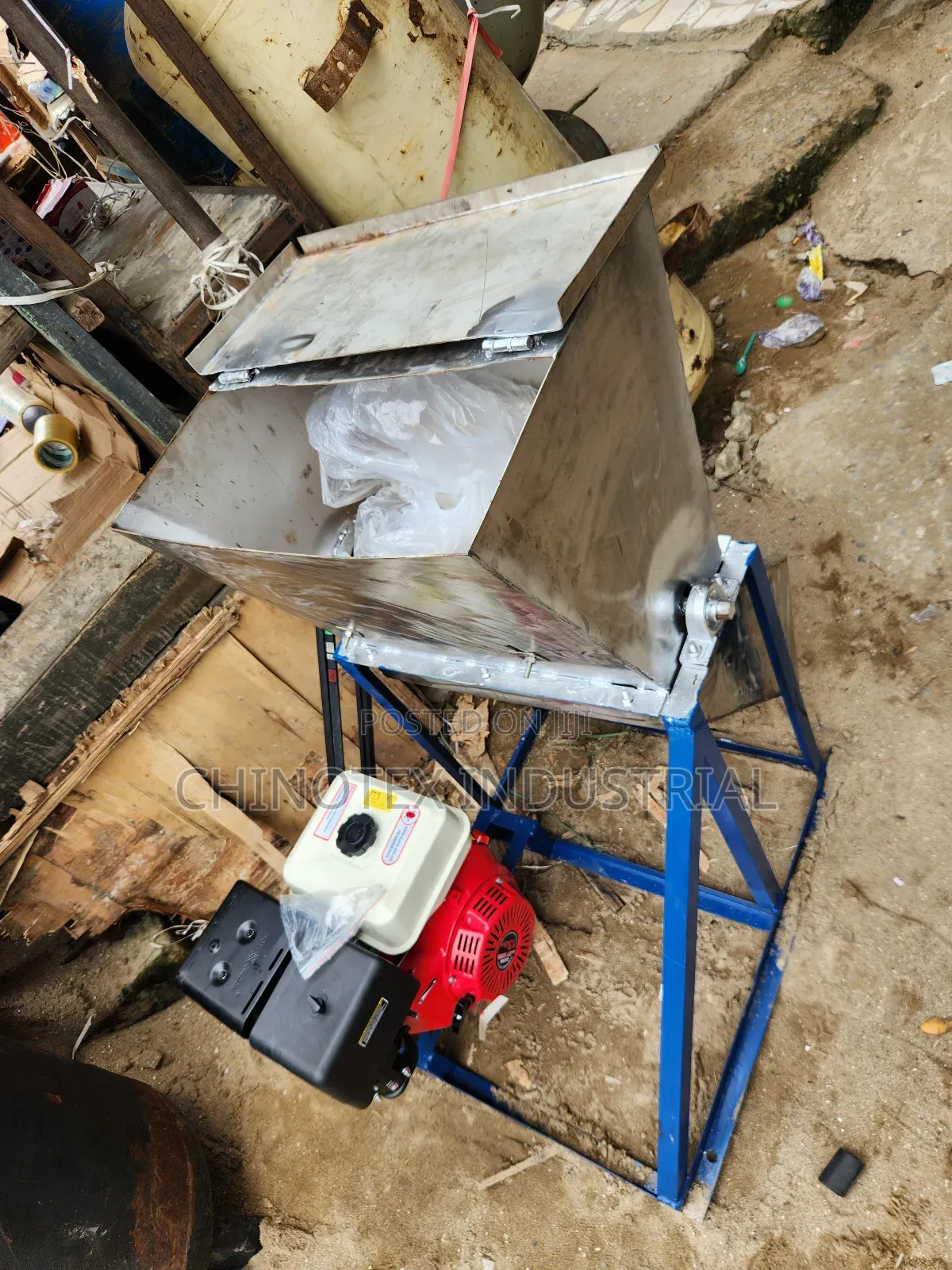 Cassava Grinder (With 13hp Petro Engine)