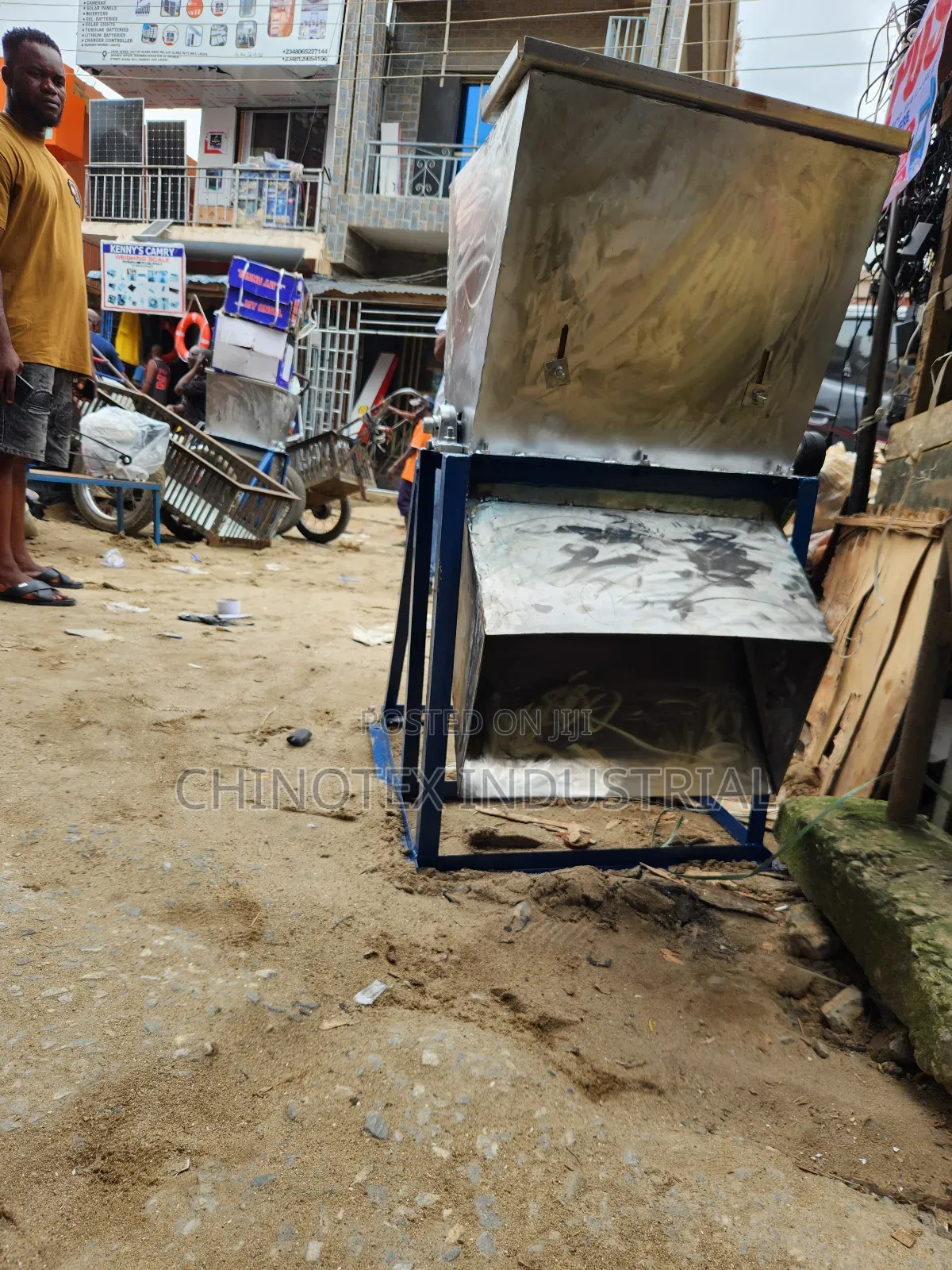 Cassava Grinder (With 13hp Petro Engine)