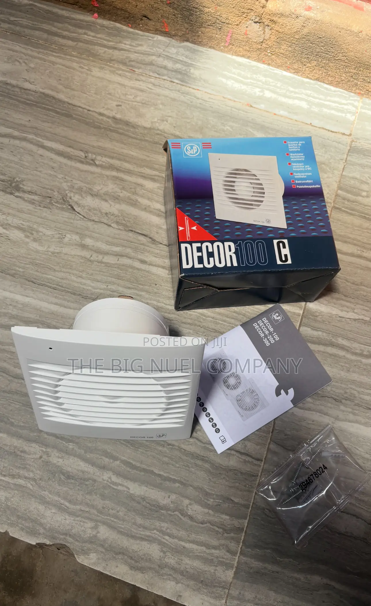 Quality Extractor Fan 4” Decor 100