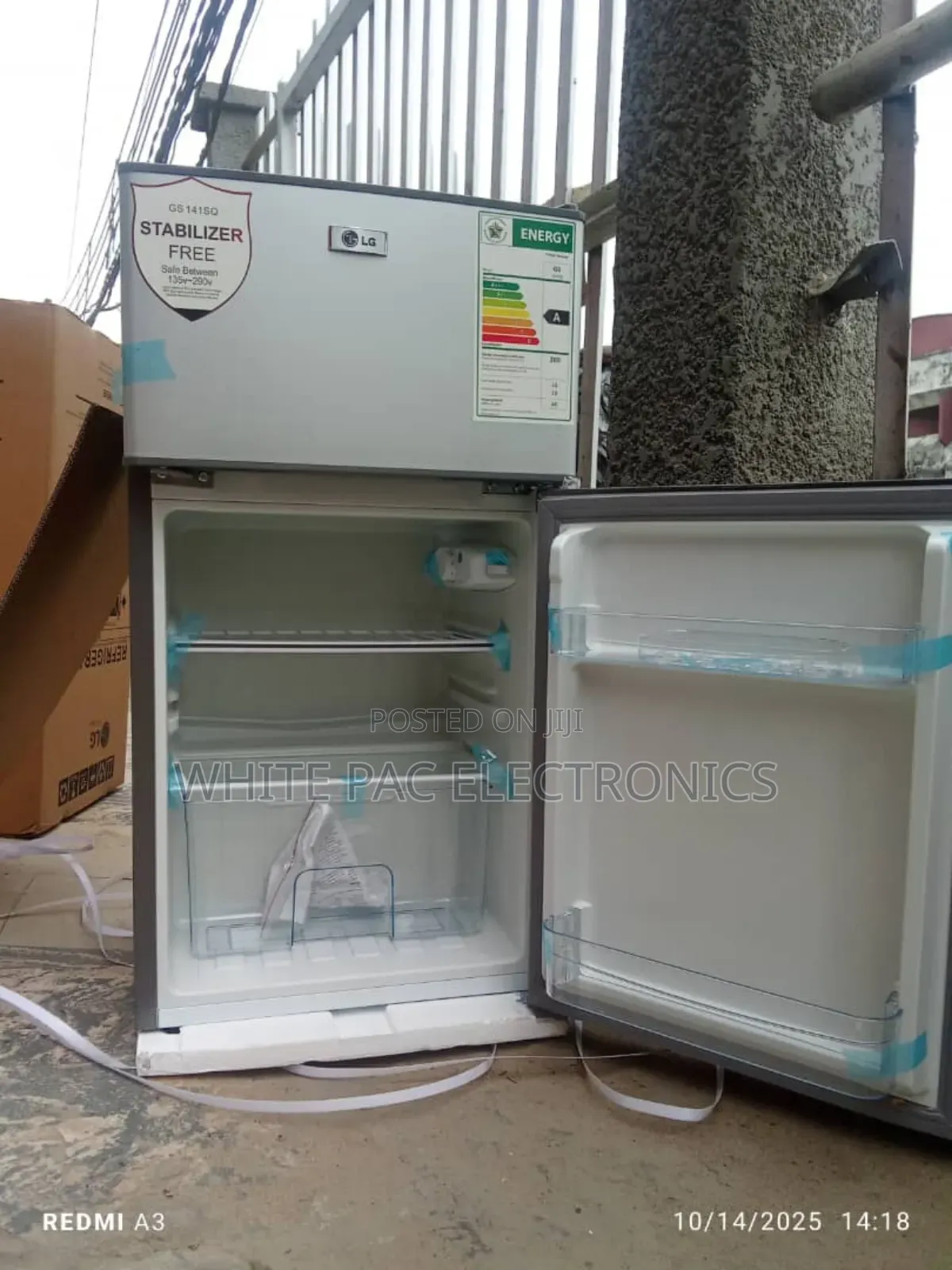 Original New Lg Double Door 110 Litre Fridge Fast Cooling > 2 Yrs