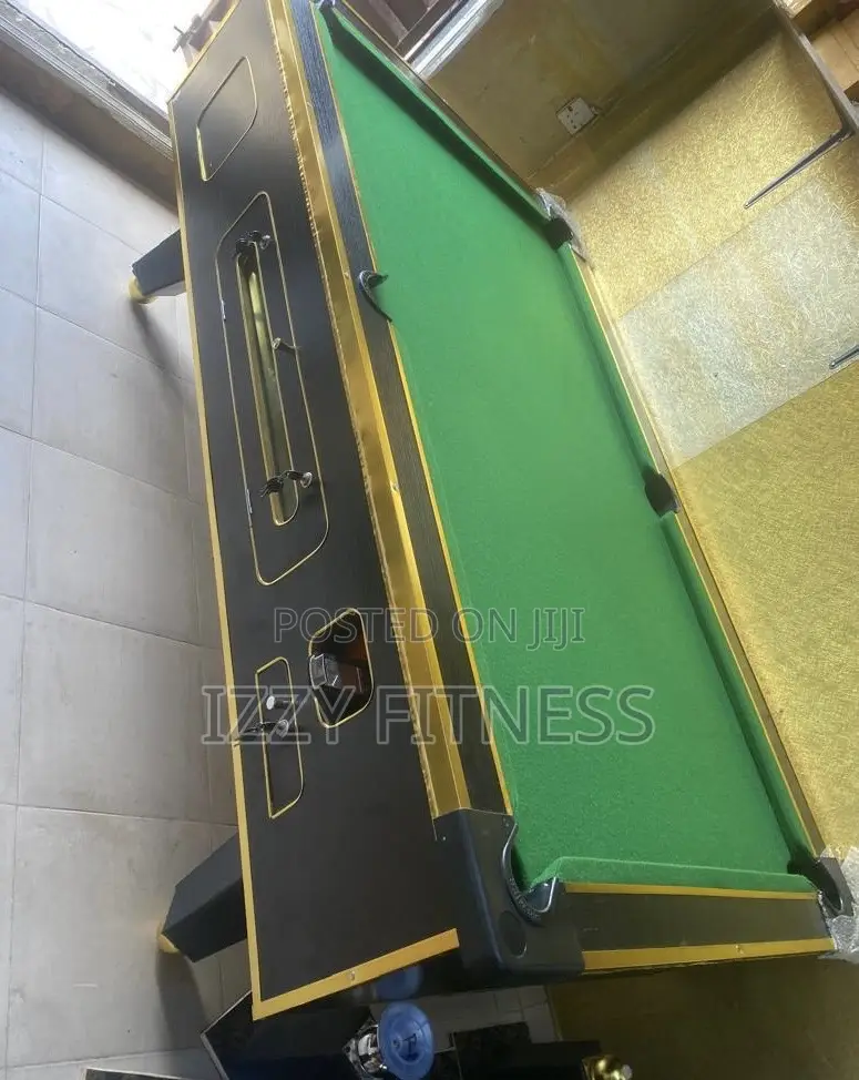 Marble Snooker With Coin And Accessories