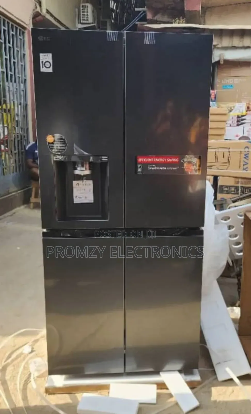 Original Lg Refrigerator Side-by-side 22ffqpb 570l With Water Dispense