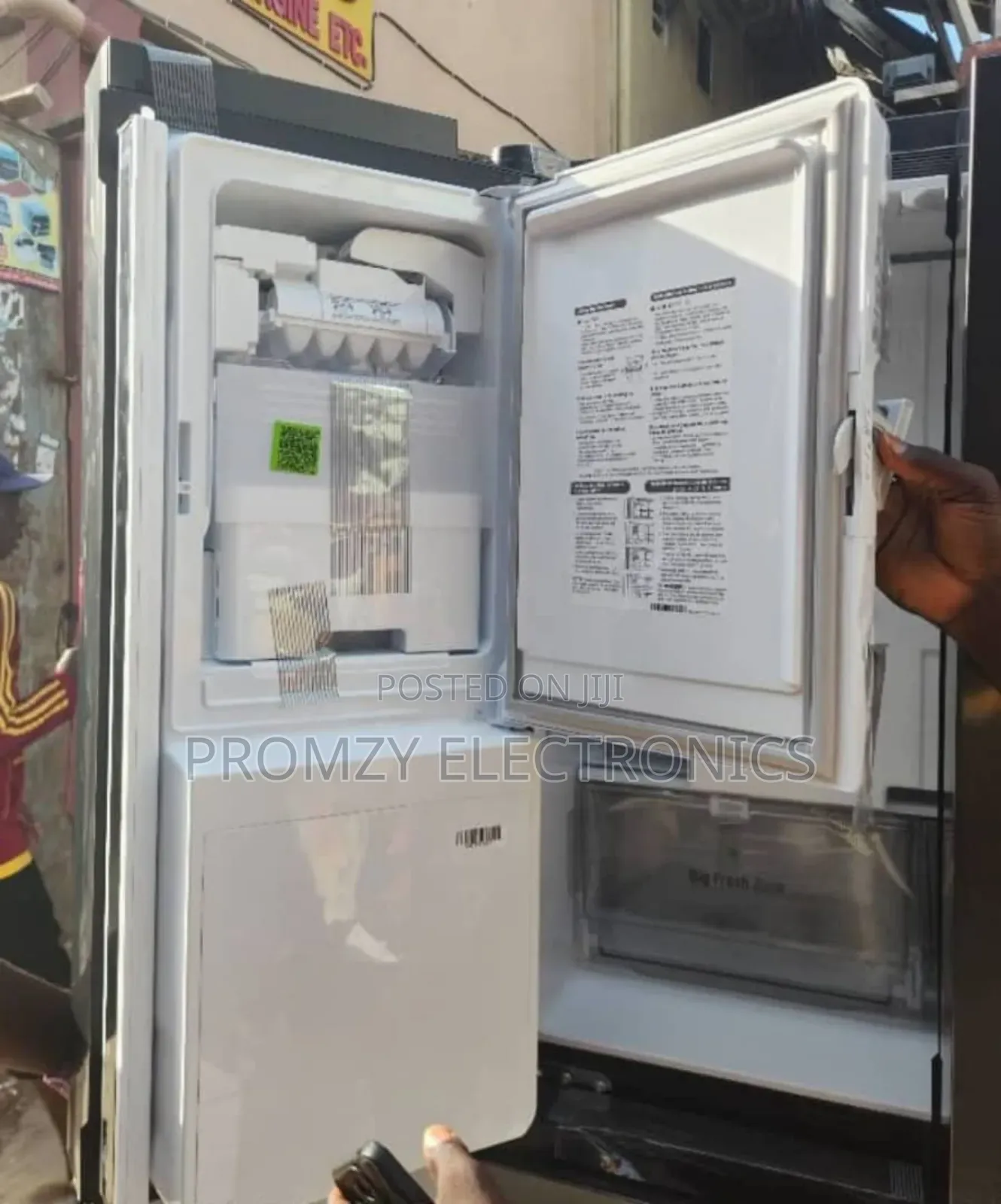 Original Lg Refrigerator Side-by-side 22ffqpb 570l With Water Dispense