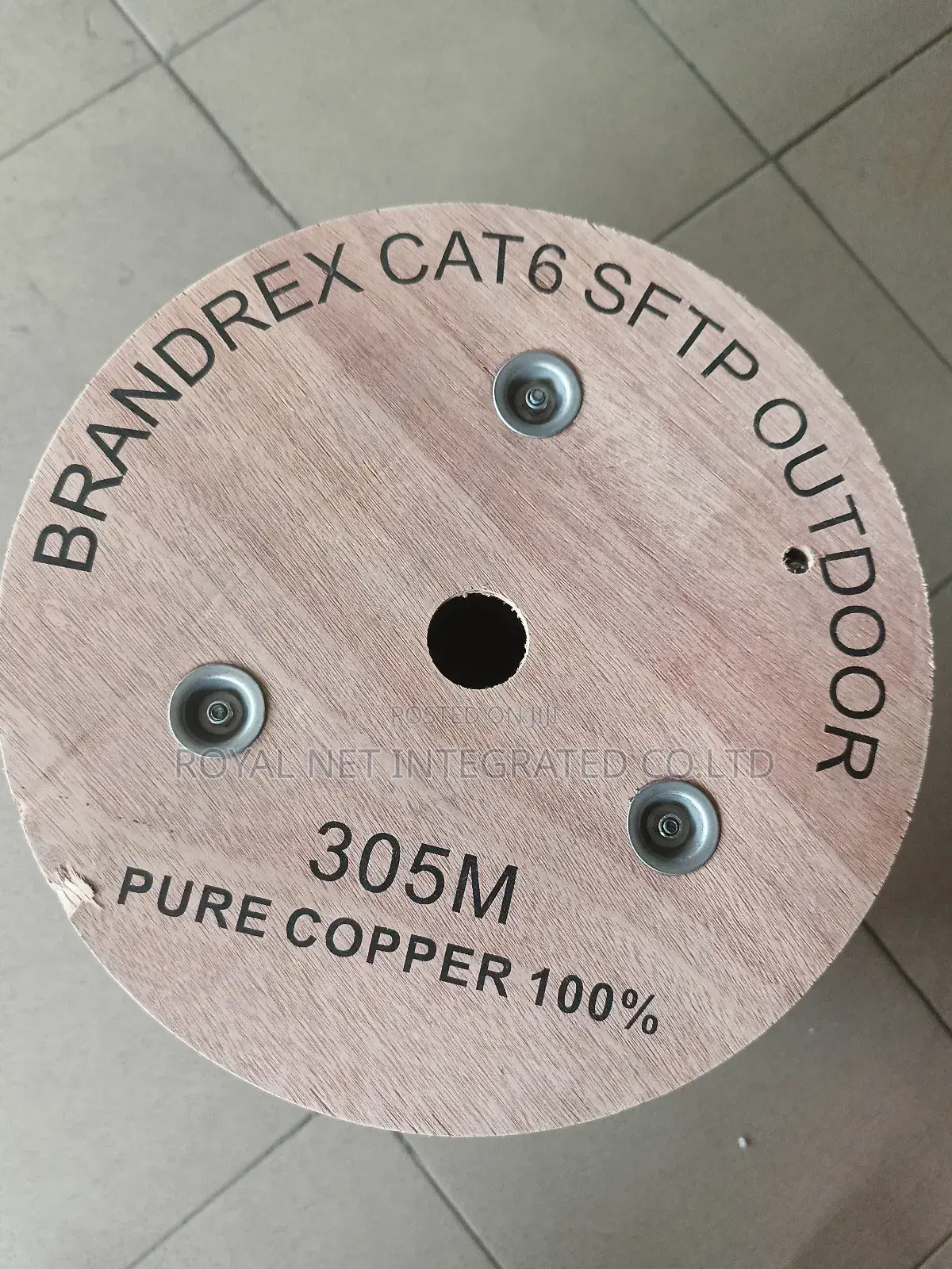 Outdoor Gigaspeed Cat6 FTP Brandrex