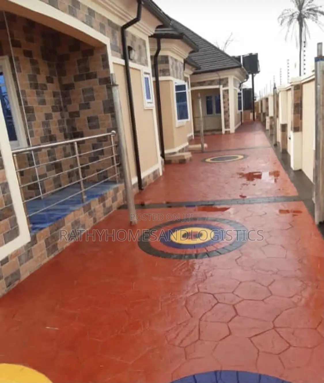 Stamped Concrete Flooring | Driveway Compound Design