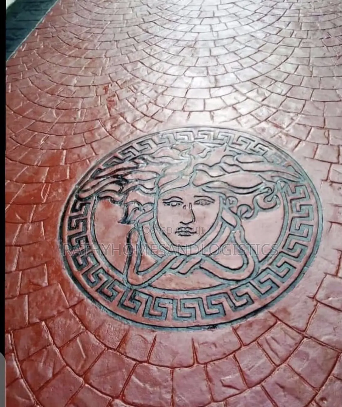 Stamped Concrete Flooring | Driveway Compound Design