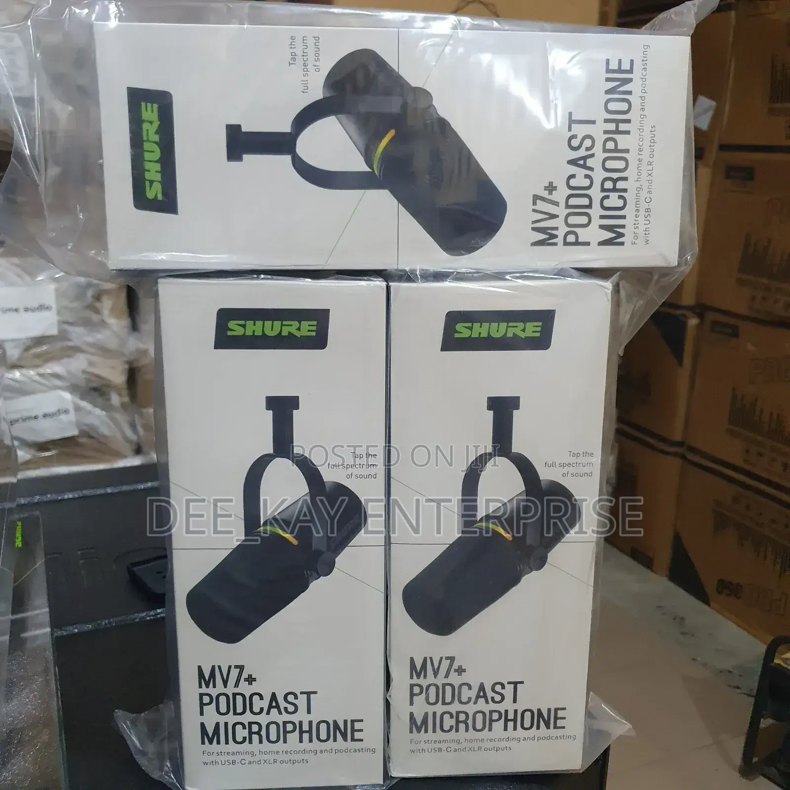 Original Shure Mv7+ Podcast Microphone