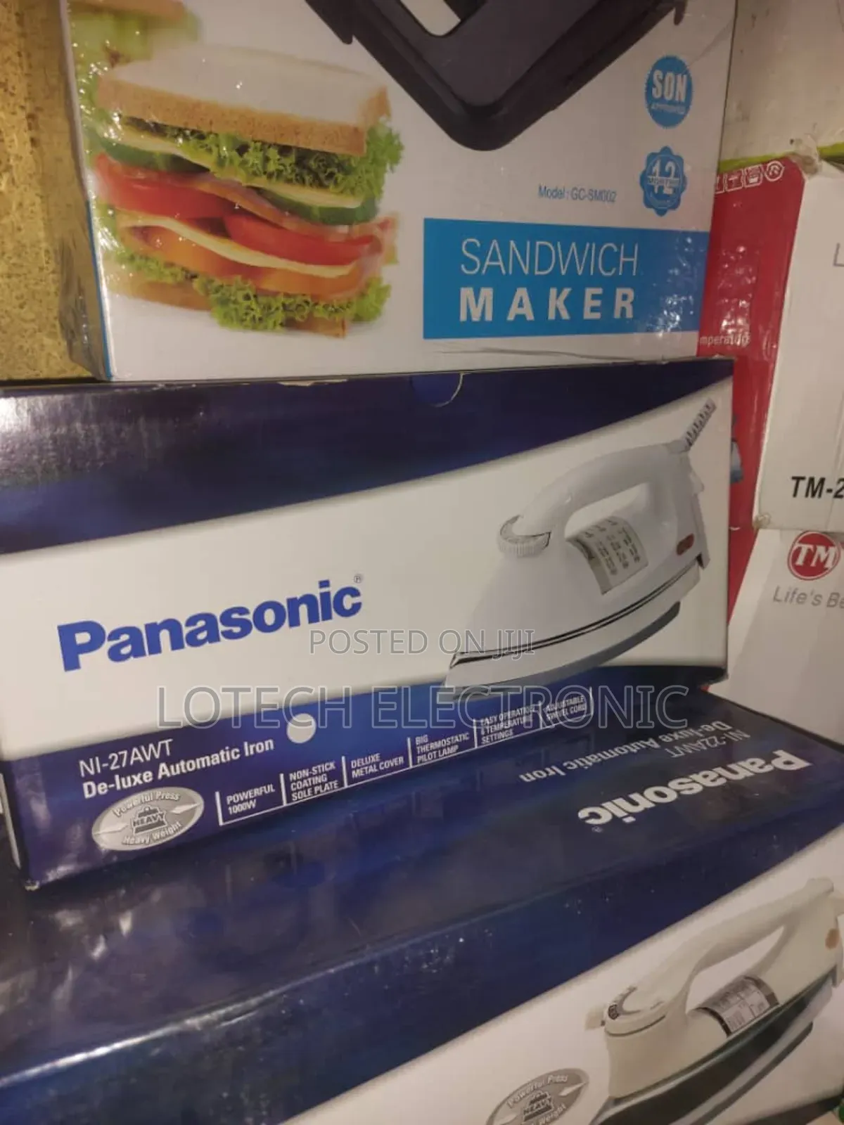  Panasonic Heavy Duty Dry Iron 27awt – Fast Heat, Smooth Press,