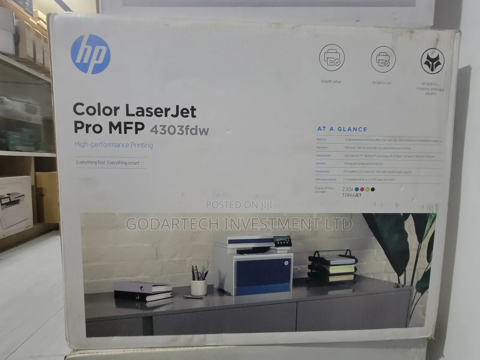 Hp Printer Color Laserjet 4303fdw