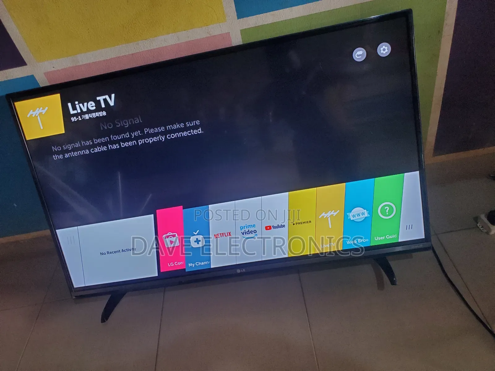 43 Inches Uk Smart Webos TV