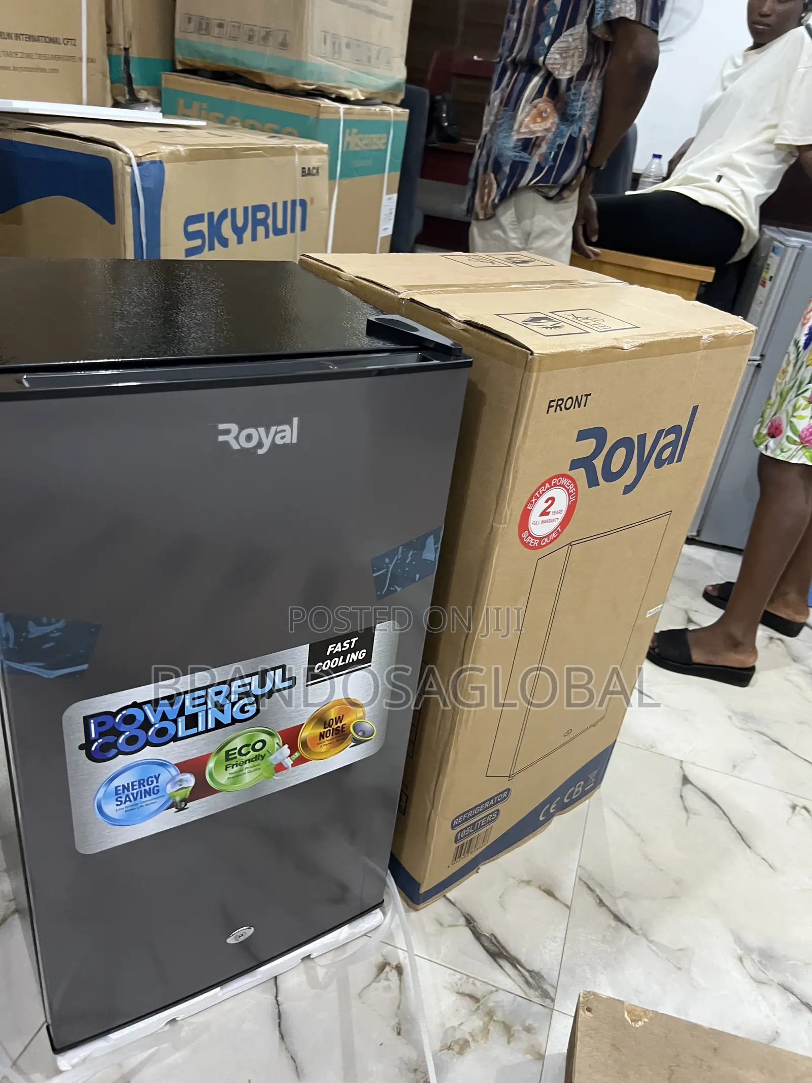 Royal 105l Refrigerator – Powerful Cooling in a Compact Size