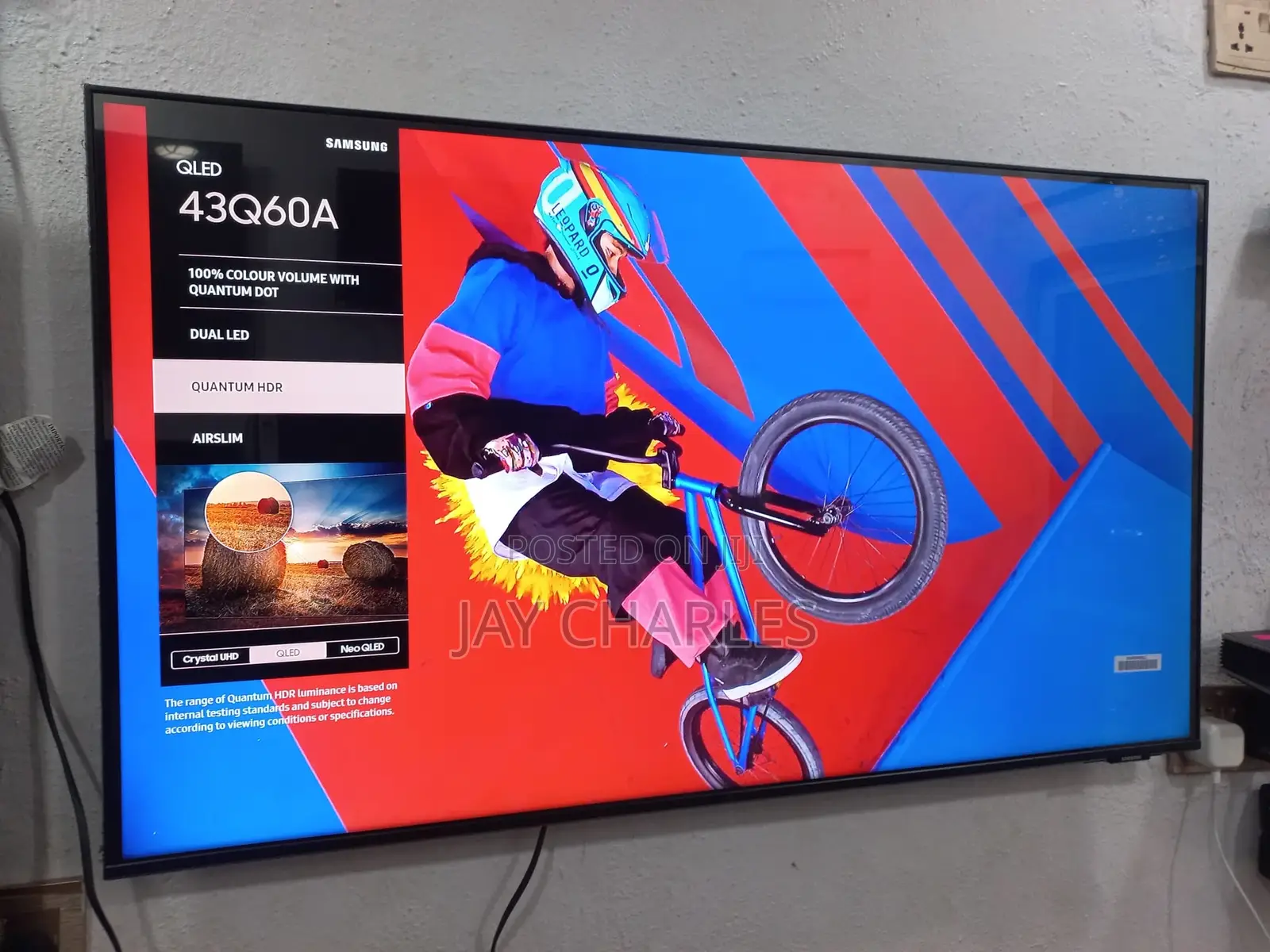Qled Samsung Tv 43”