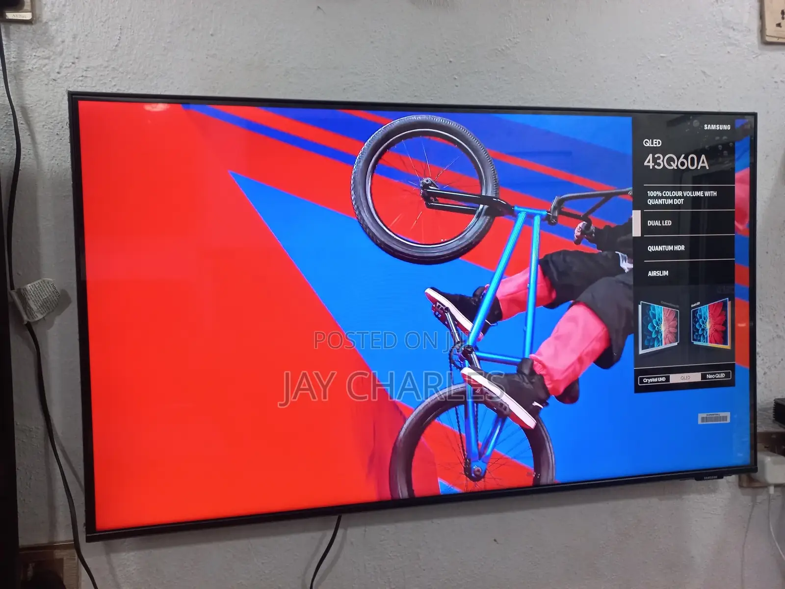 Qled Samsung Tv 43”