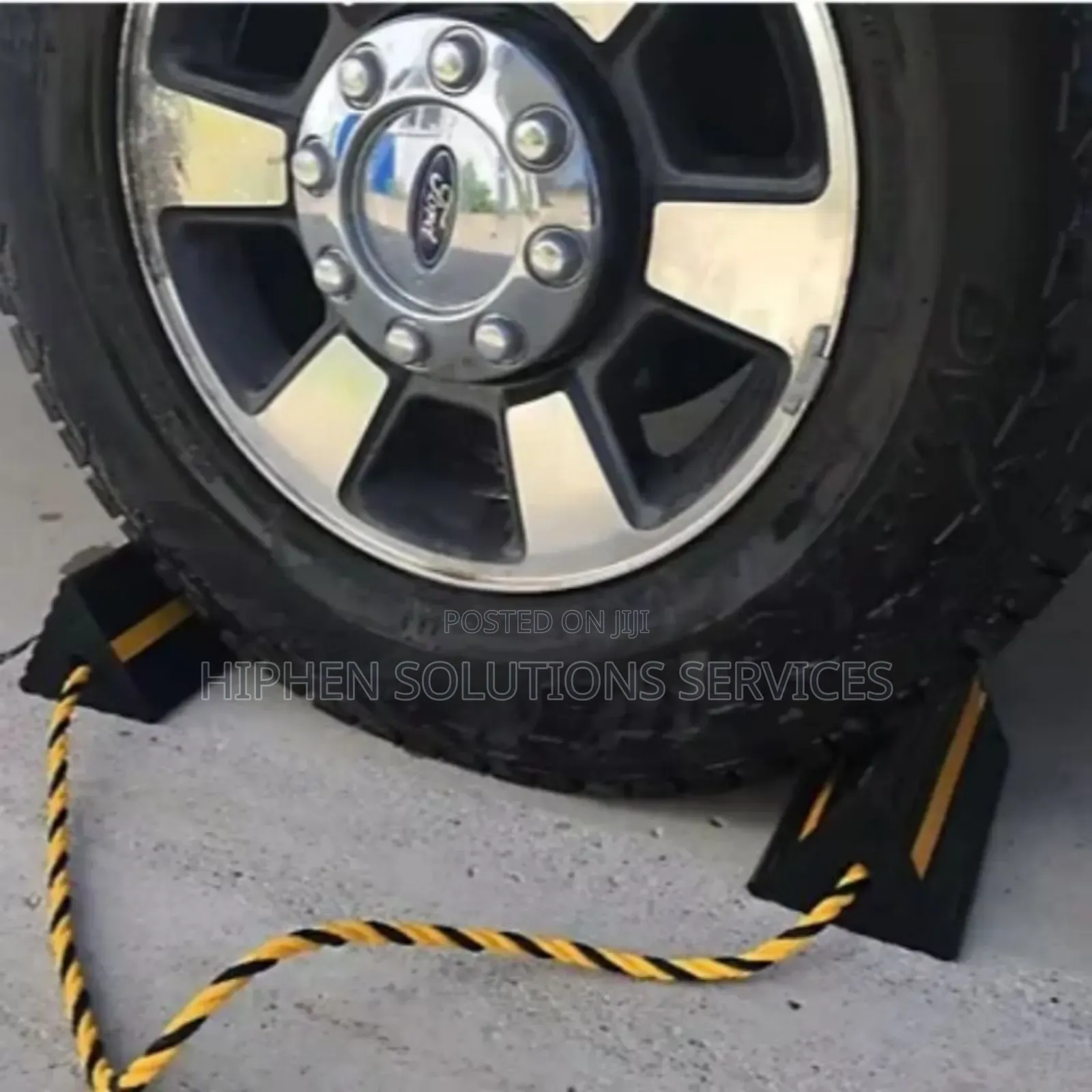 Aircraft Rubber Wheel Chock 2pcs/Set For Hangars In Nigeria