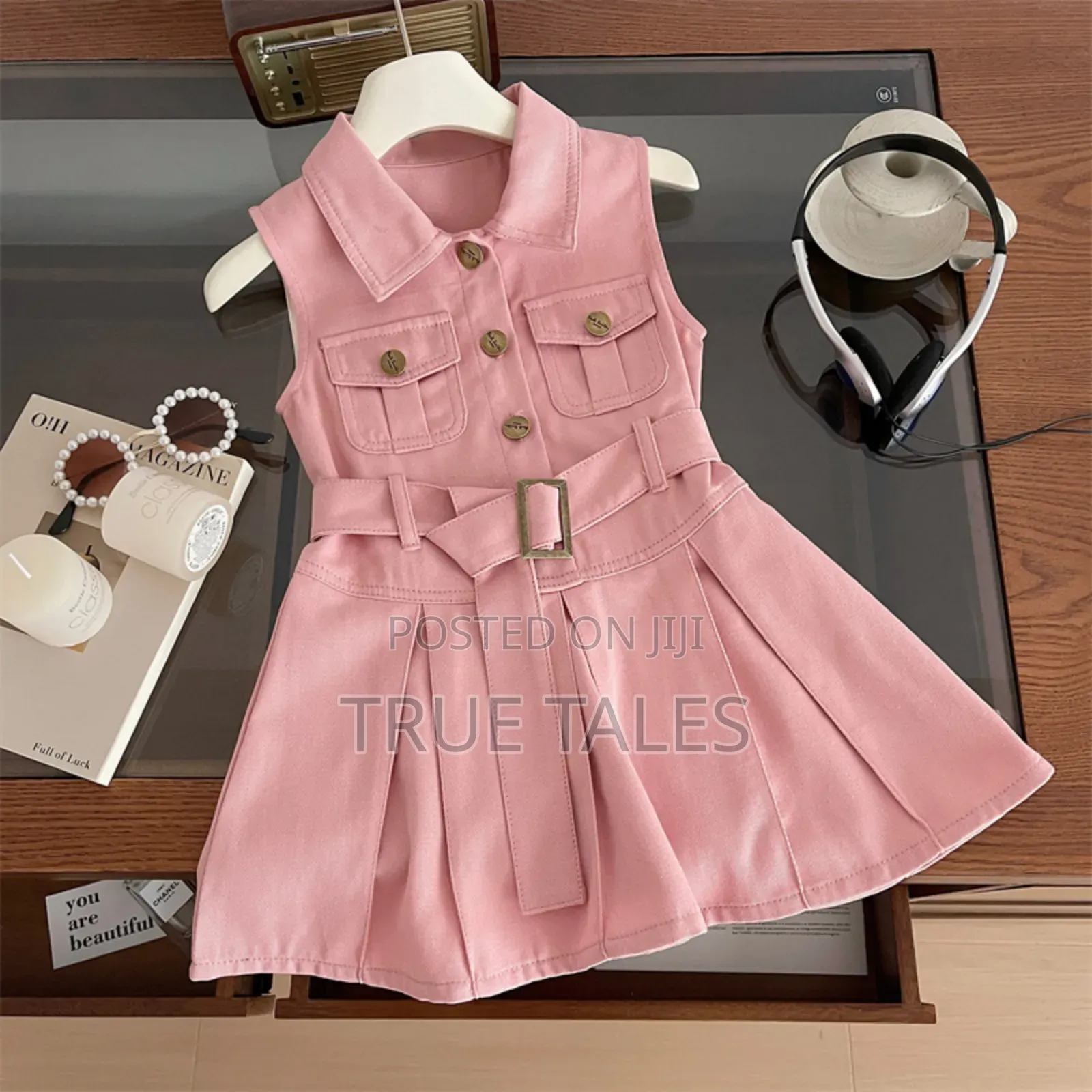 Girls High Quality Jean Dress