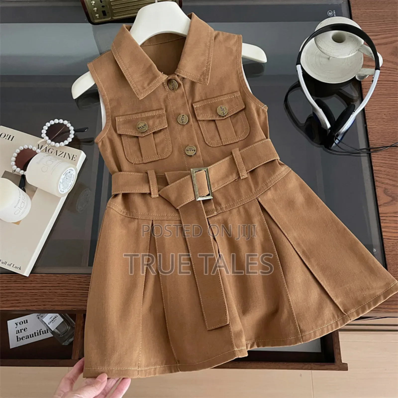 Girls High Quality Jean Dress