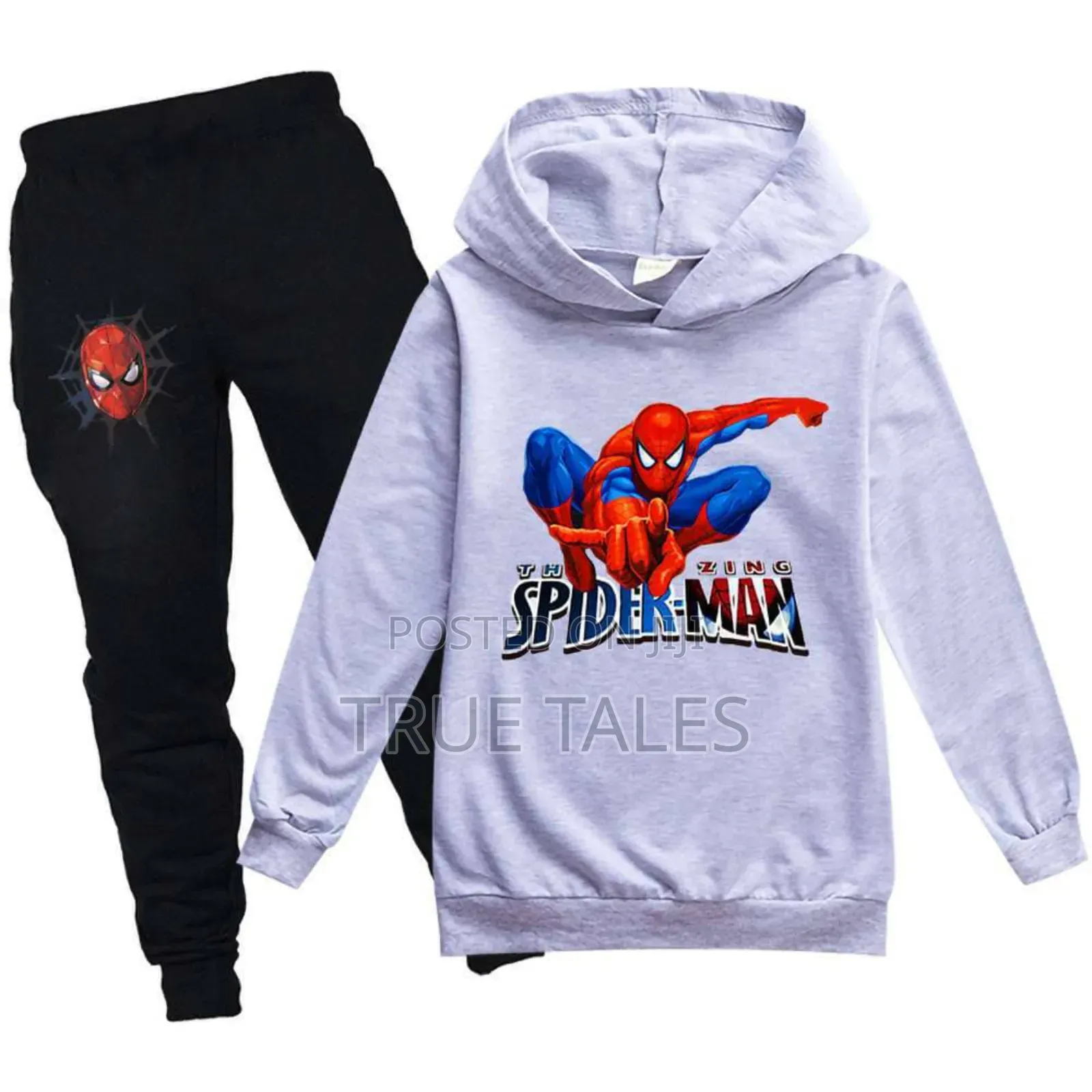 High Quality Spidermam Hoodie Jogger Set