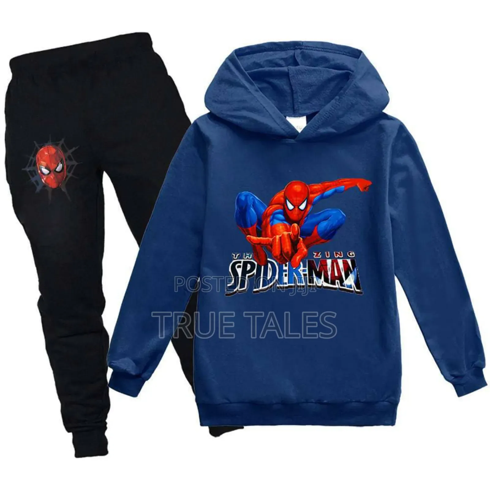 High Quality Spidermam Hoodie Jogger Set