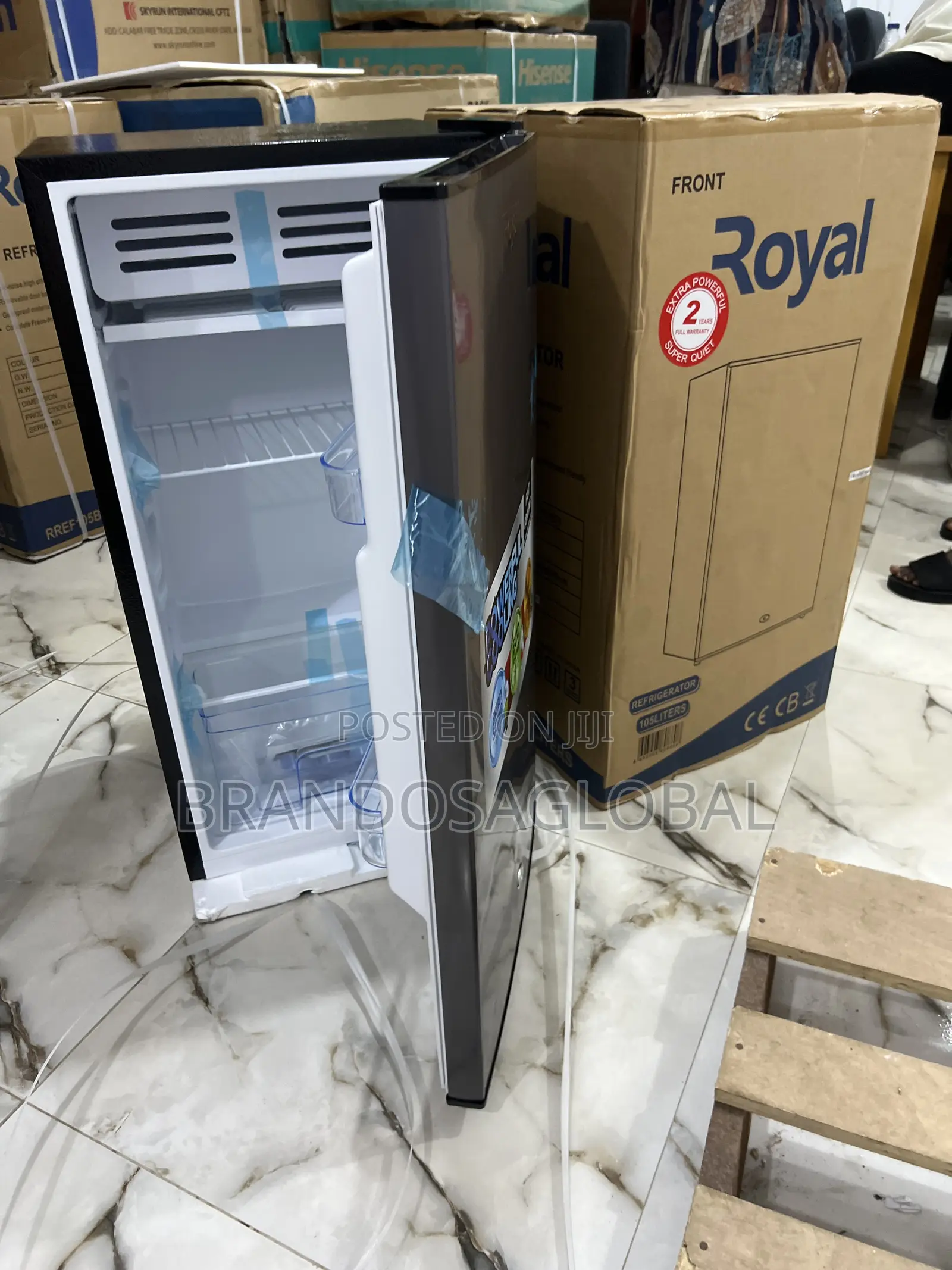 Royal 105l Refrigerator – Powerful Cooling and Durable Design