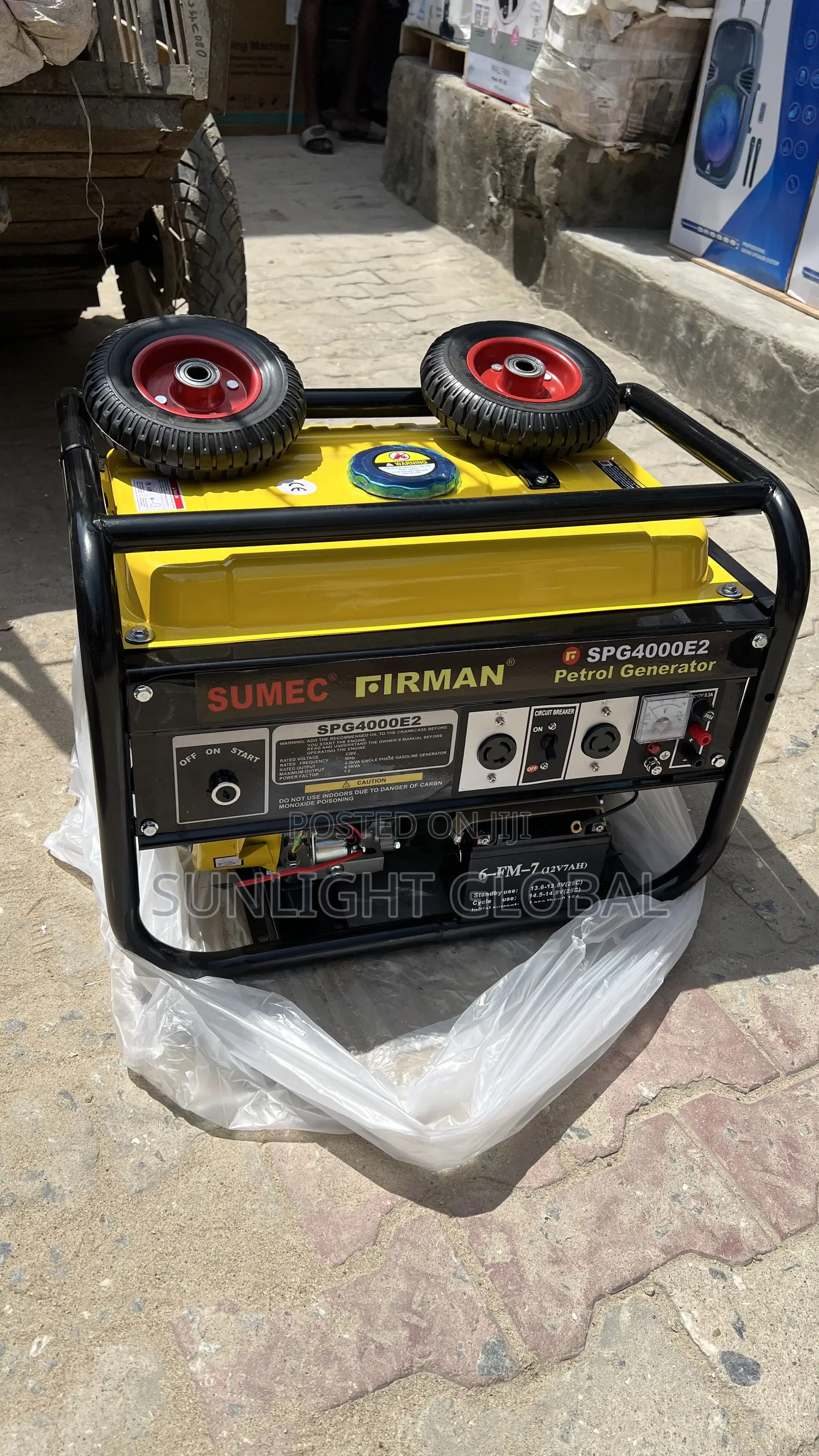 Sumec Firman Petrol Generator 4.5kva