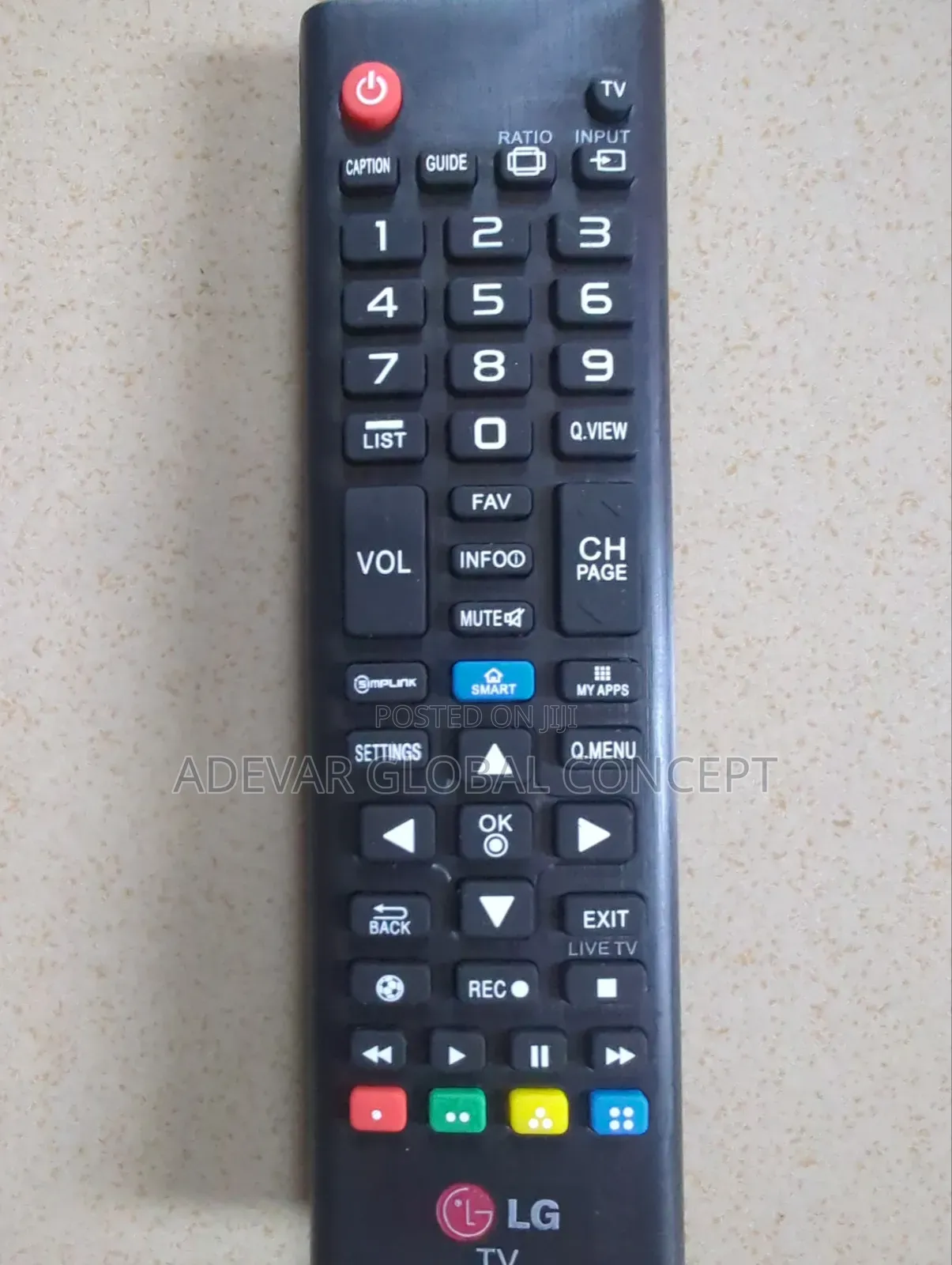 Universal Replacement Remote Control for Lg Smart Tv Television