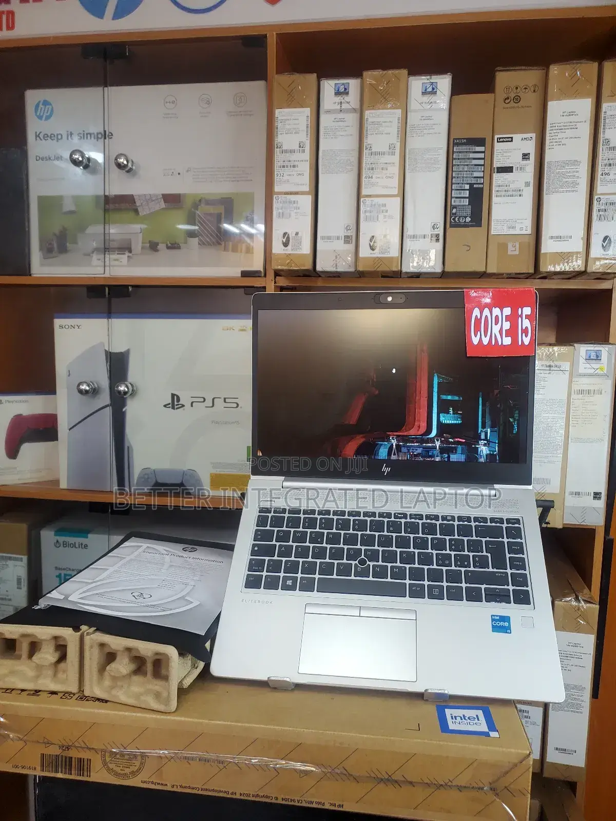 New Laptop HP ProBook 470 G3 8GB Intel Core i5 SSD 256GB