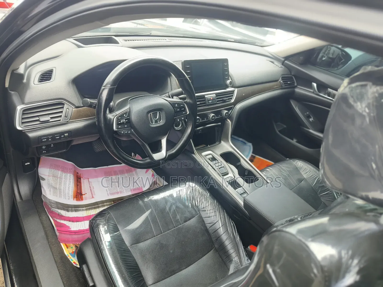 Honda Accord Touring 2.0T 2018 Black