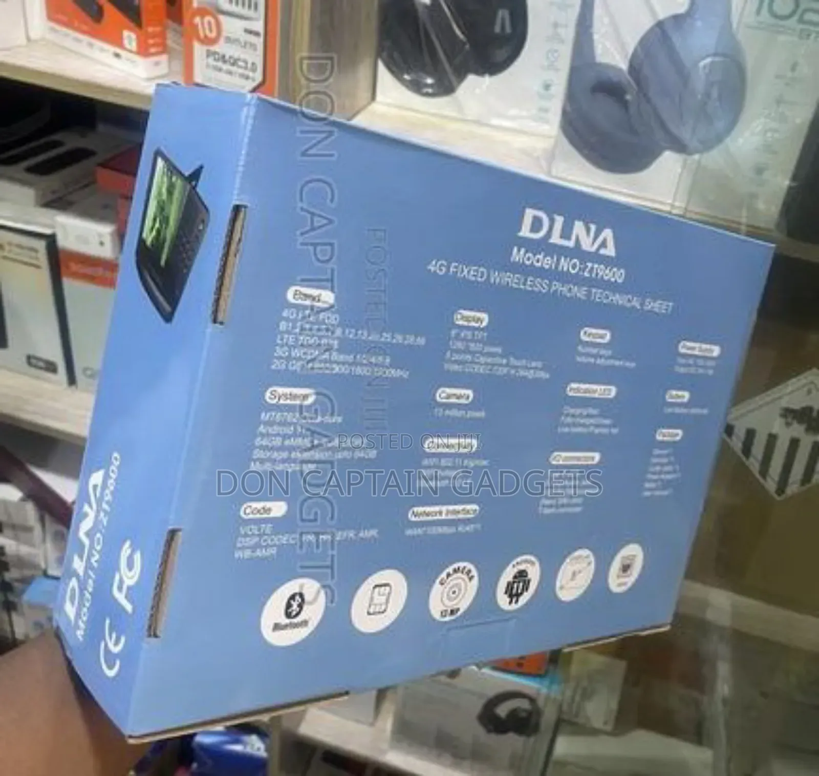 Android Video Conference 4g Fixed Wireless Table Phone Dlna Zt9600