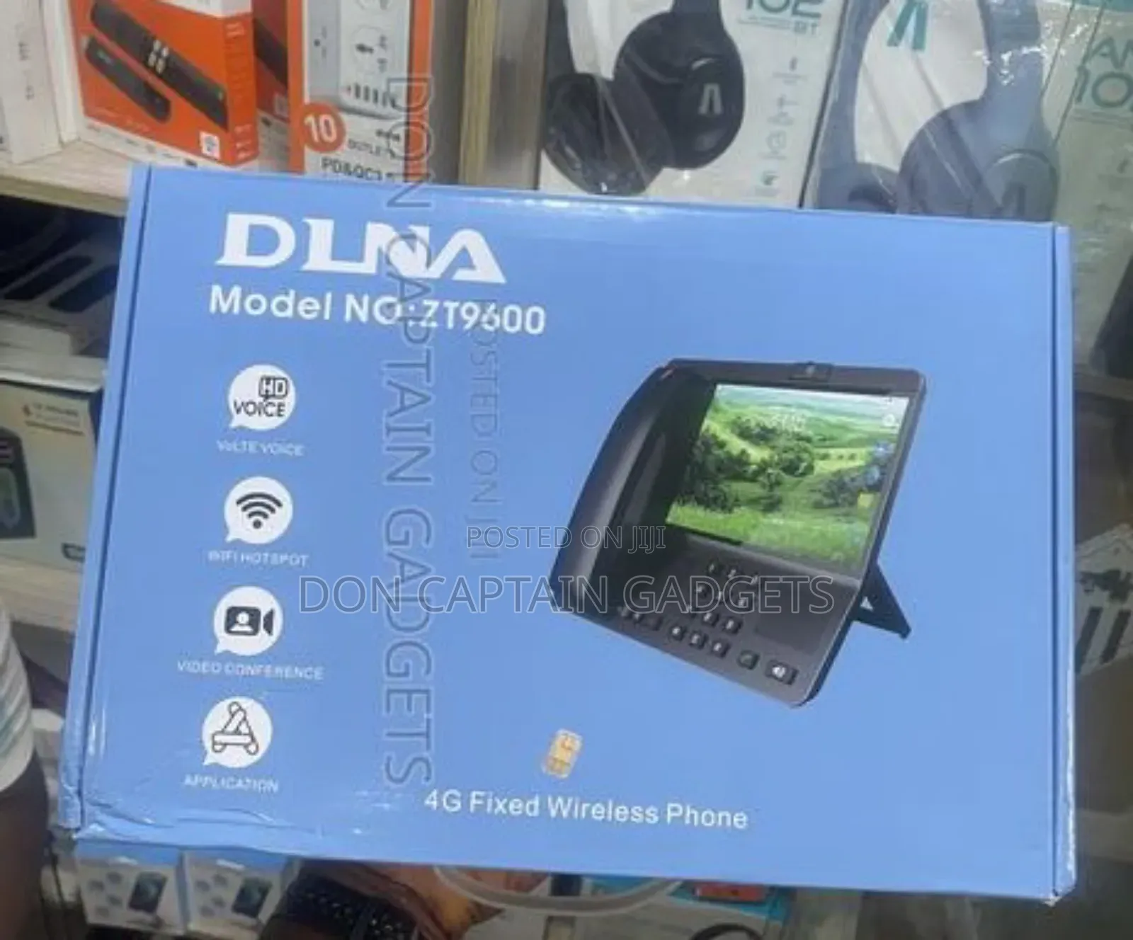 Android Video Conference 4g Fixed Wireless Table Phone Dlna Zt9600