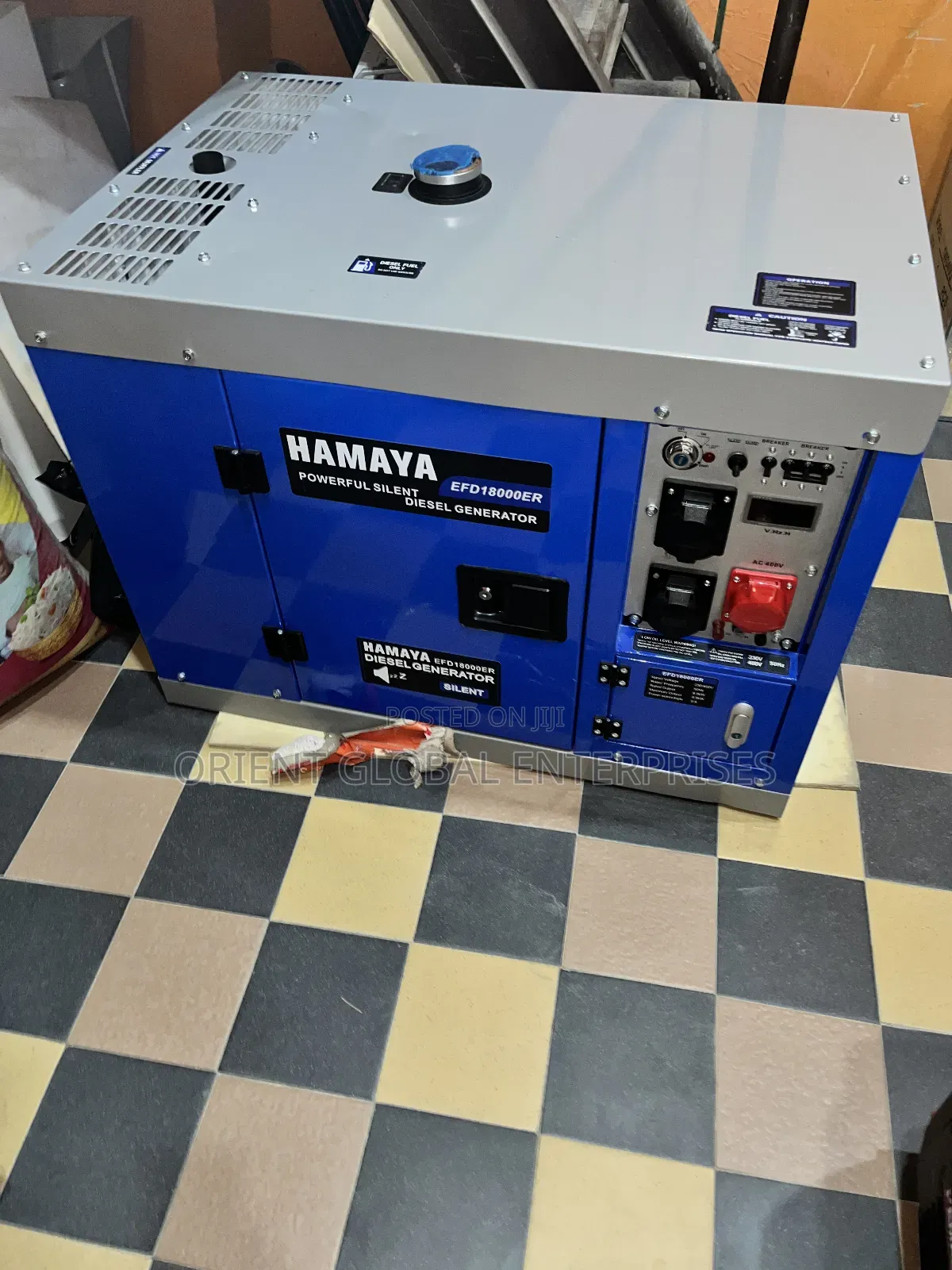 Yamaha 3 Phase Soundproof Generator