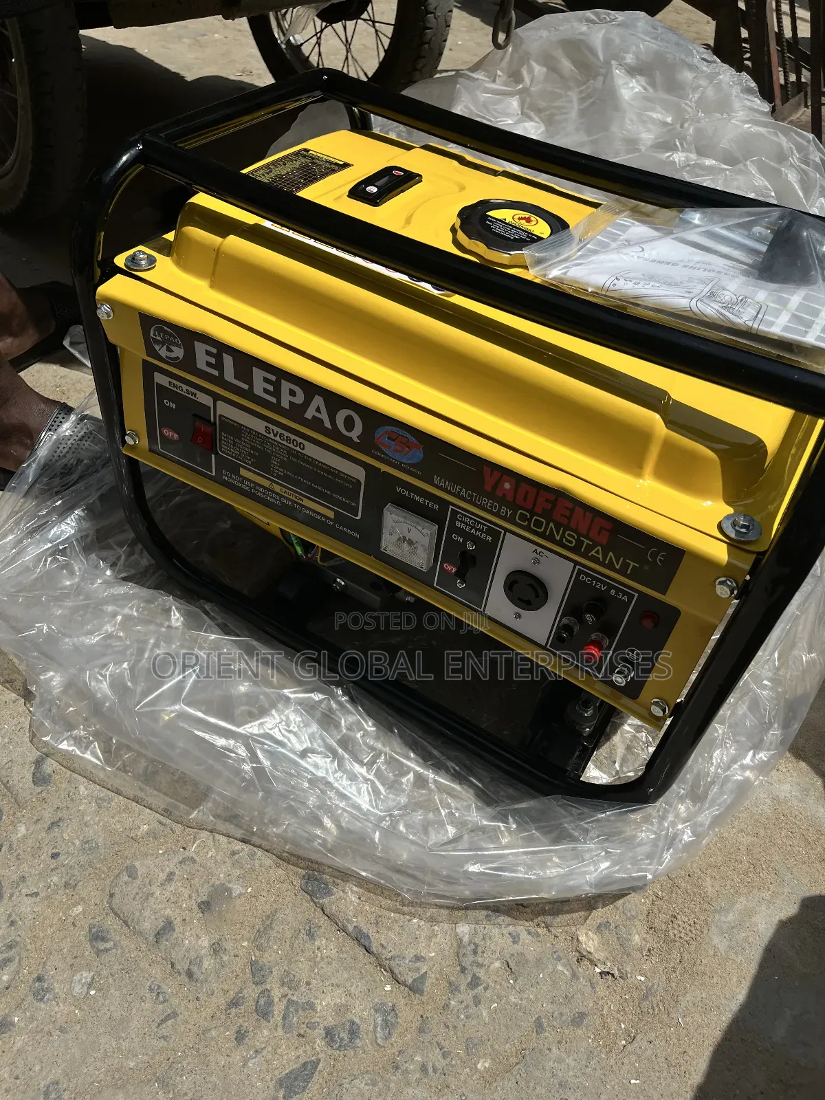 Elepaq Constant Sv6800 Manual Generator